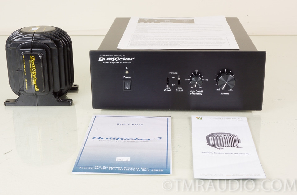 Buttkicker 2 & BKA 10004 Home Theater Transducer; Excellent Set The