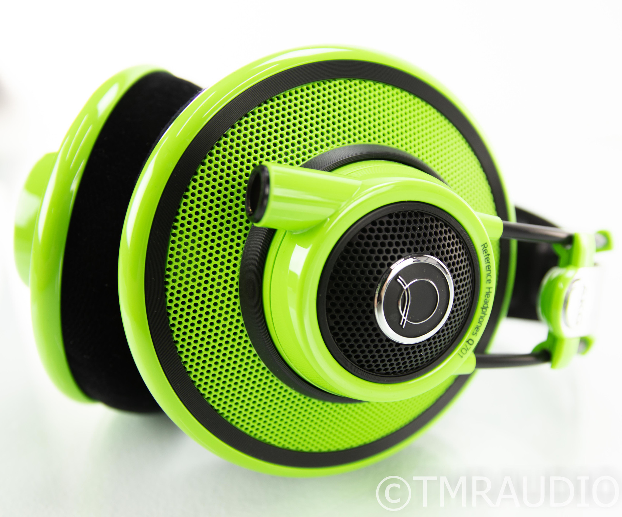 AKG Q Semi Open Back Dynamic Headphones; Green Pair