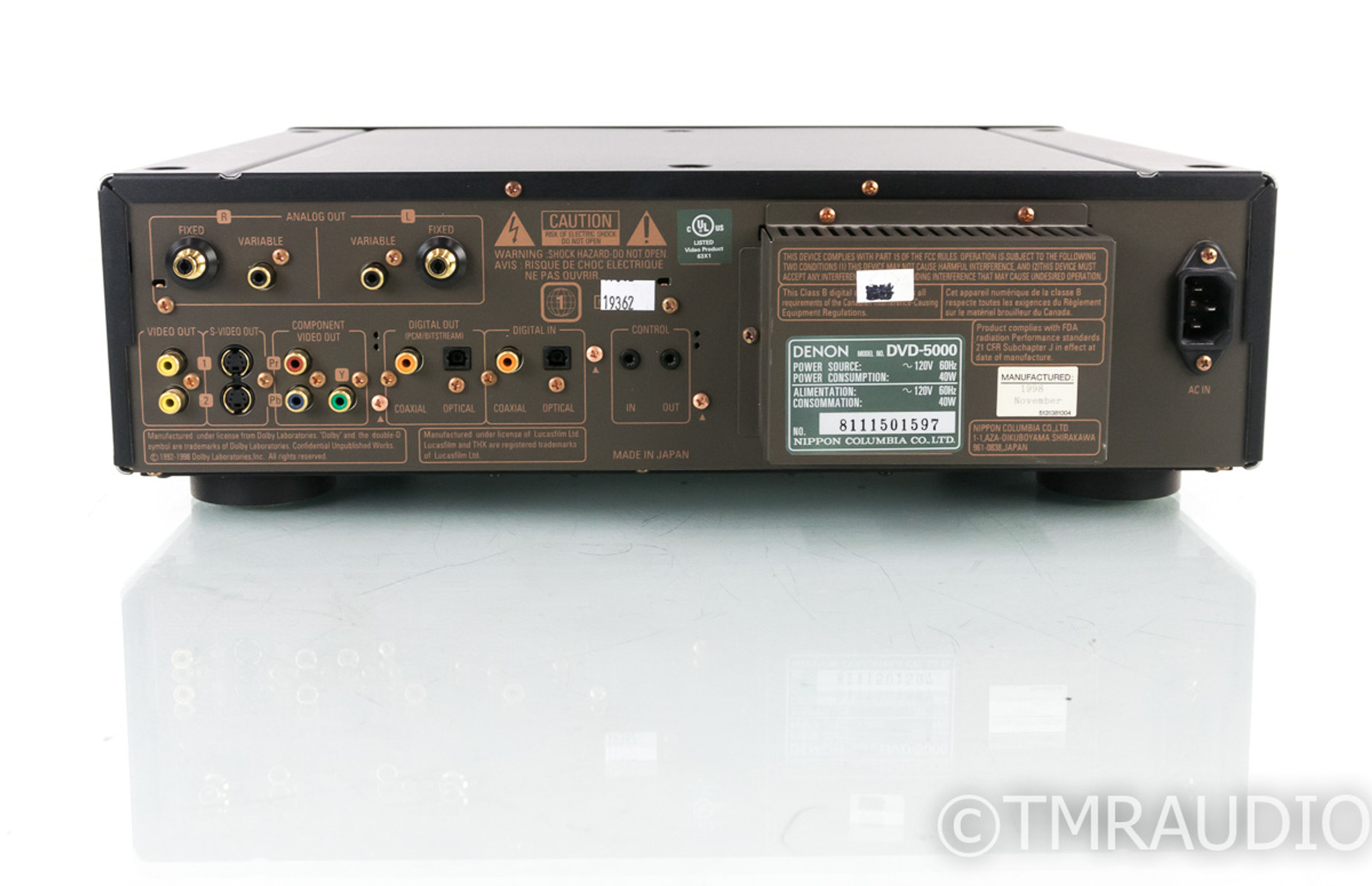 DENON DVD-5000 pcm1704搭載 HDCD DCD-S10Ⅲと同等の音質 - オーディオ機器