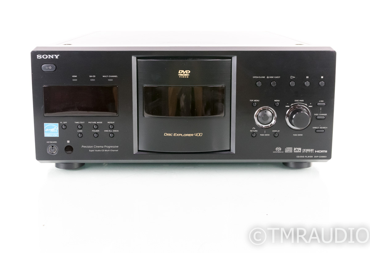 Sony DVP-CX995V 400 Disk Changer DVD / SACD Player; DVPCX995V