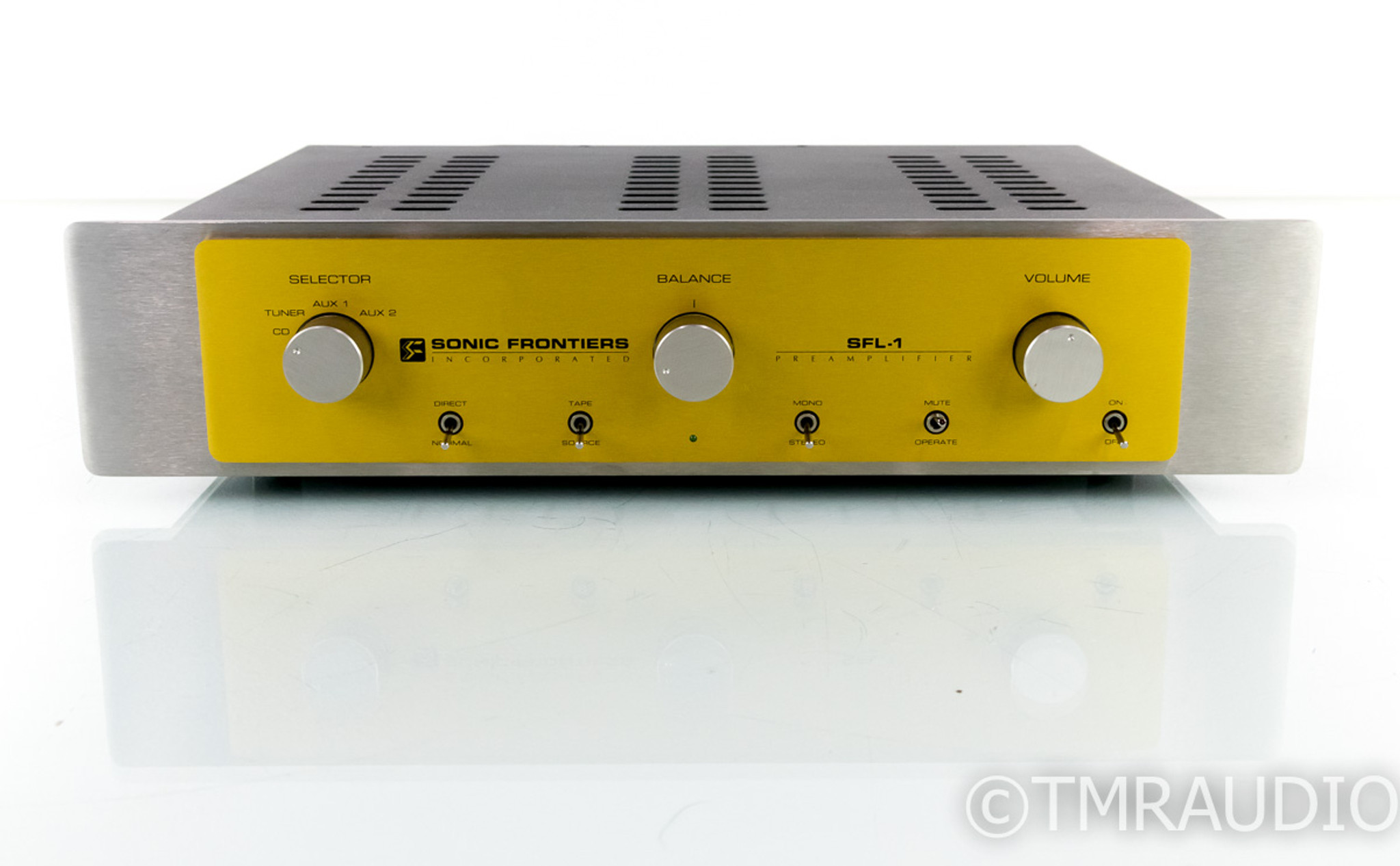 Sonic Frontiers SFL-1 Vintage Stereo Tube Preamplifier; SFL1; Upgraded w/  V-CAPs