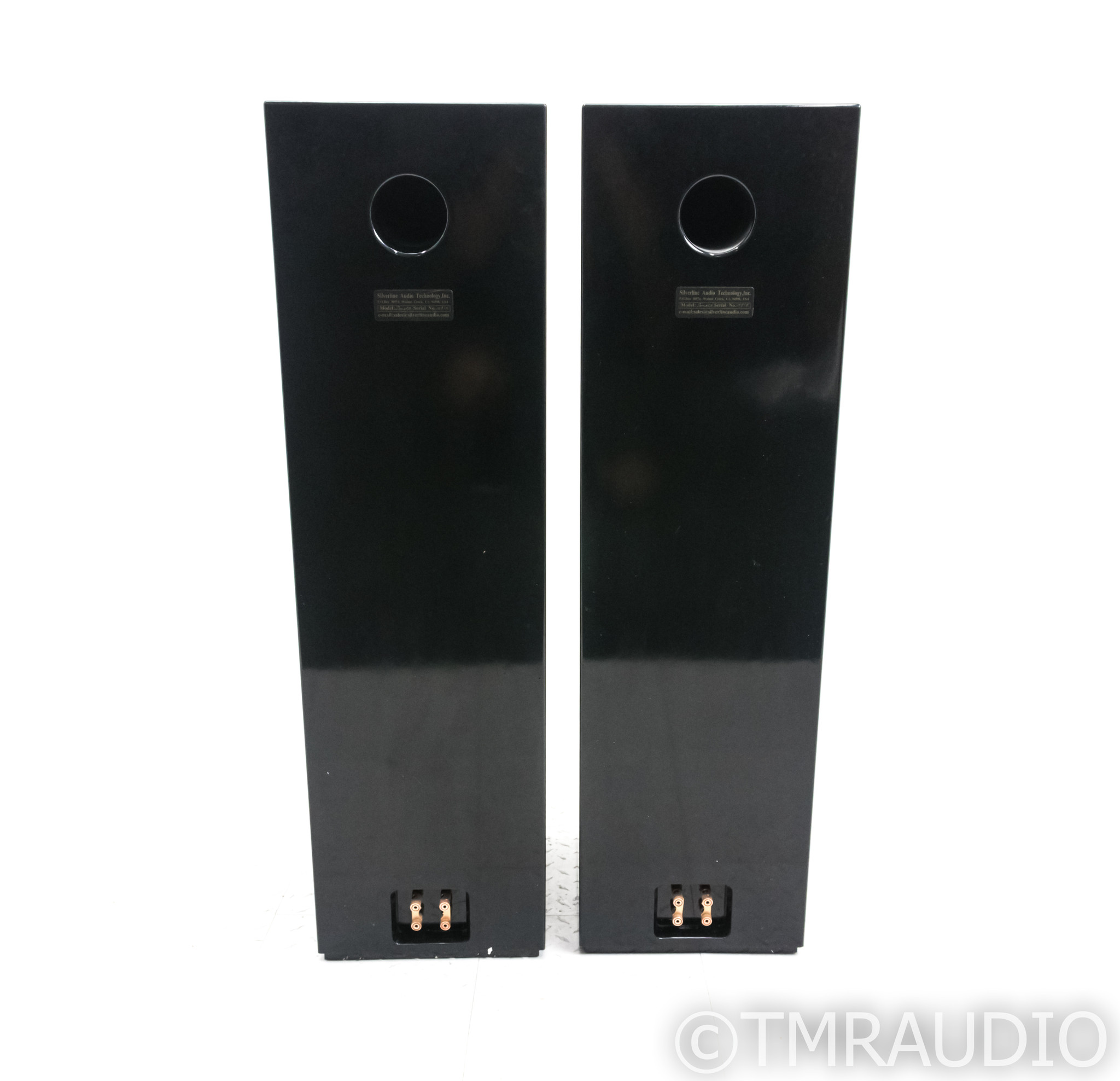 Silverline Audio Sonata Floorstanding Speakers; Gloss Black