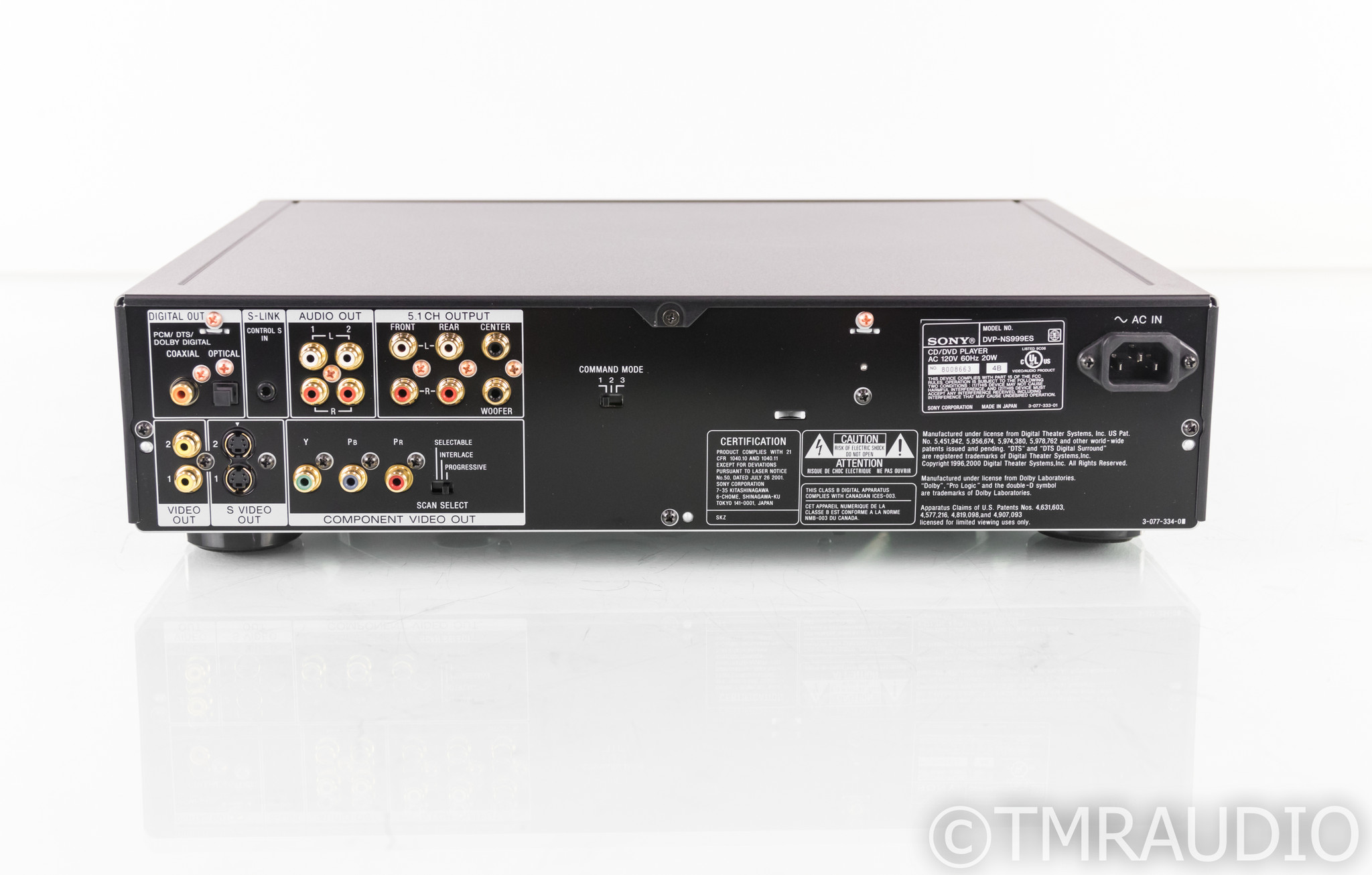 Sony DVP-NS999ES SACD / DVD Player