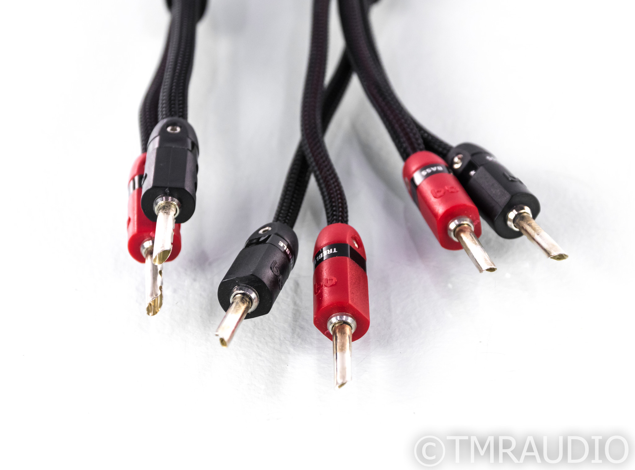 AudioQuest Gibraltar BiWire Speaker Cable; 8ft Pair; 72v DBS The