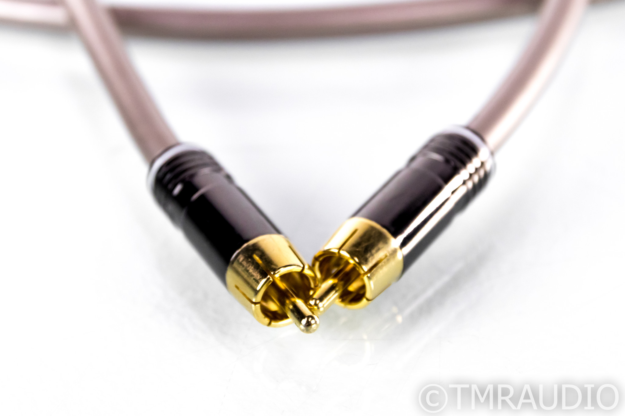 VT2939 LINN ANALOGUE INTERCONNECT RCAケーブル 2本セット 赤 黒ペア