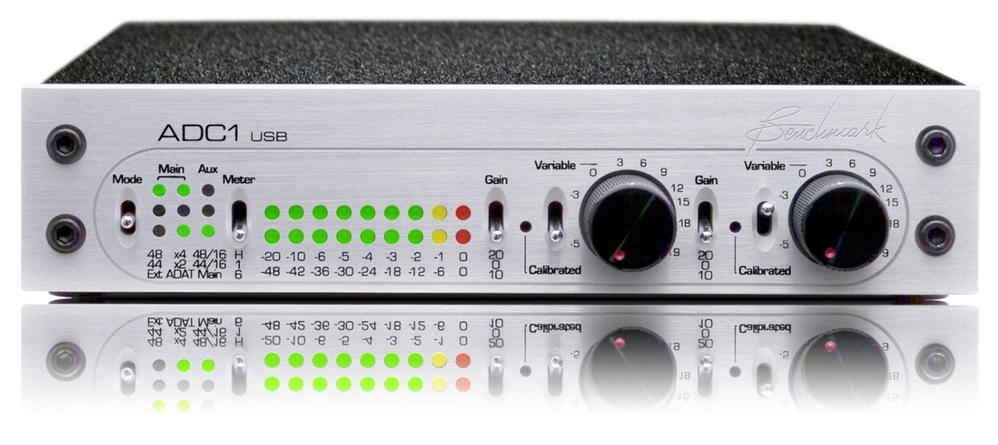 Benchmark ADC1 USB A/D Converter; Analog to Digital Converter; Black