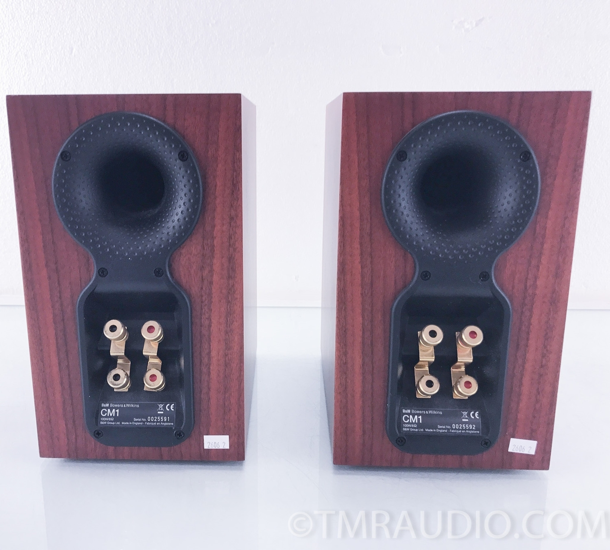 B&W CM1 Bookshelf Speakers; Pair; Bowers & Wilkins - The Music Room