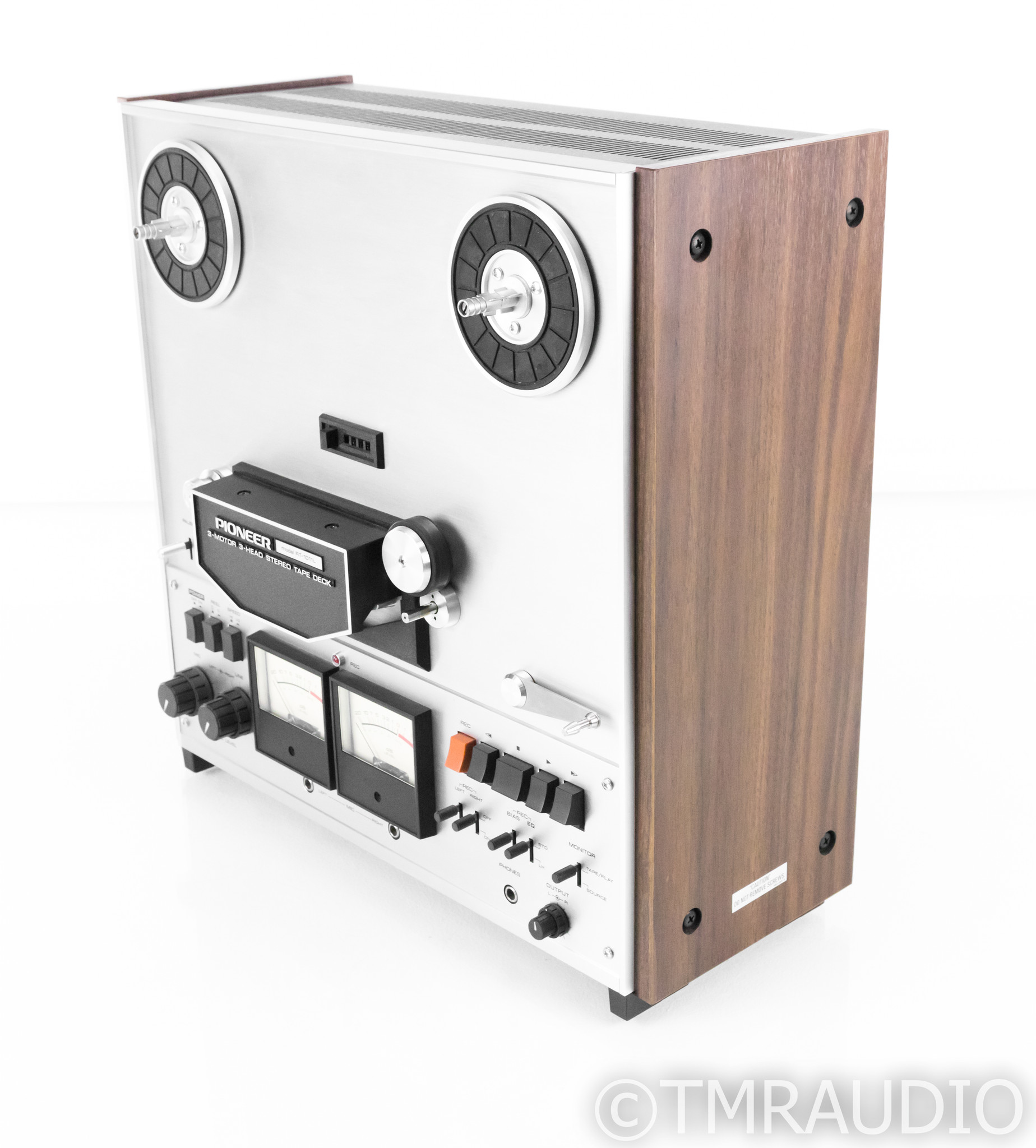 Vintage Pioneer RT-1011L Reel To Reel Recorder, Vintage 1970s, JAPAN Ex  Quality, Built, Needs Restoration/Repair, FF+RW Work 1970s - Silver, Wood  Side