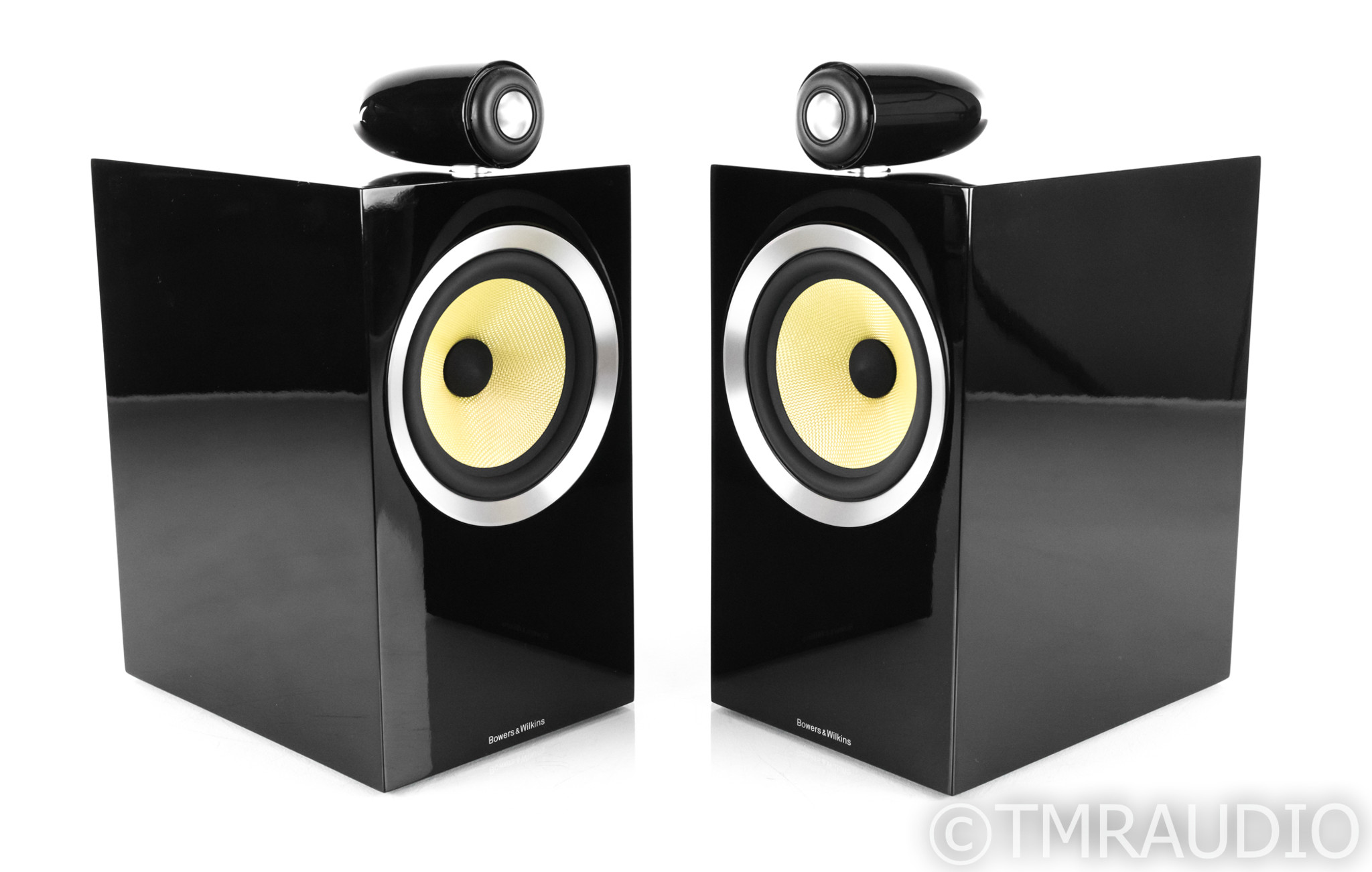 B＆W CM6S2 B&W CM6 S2 Bookshelf Speakers; Gloss Black Pair; CM6S2 (SOLD