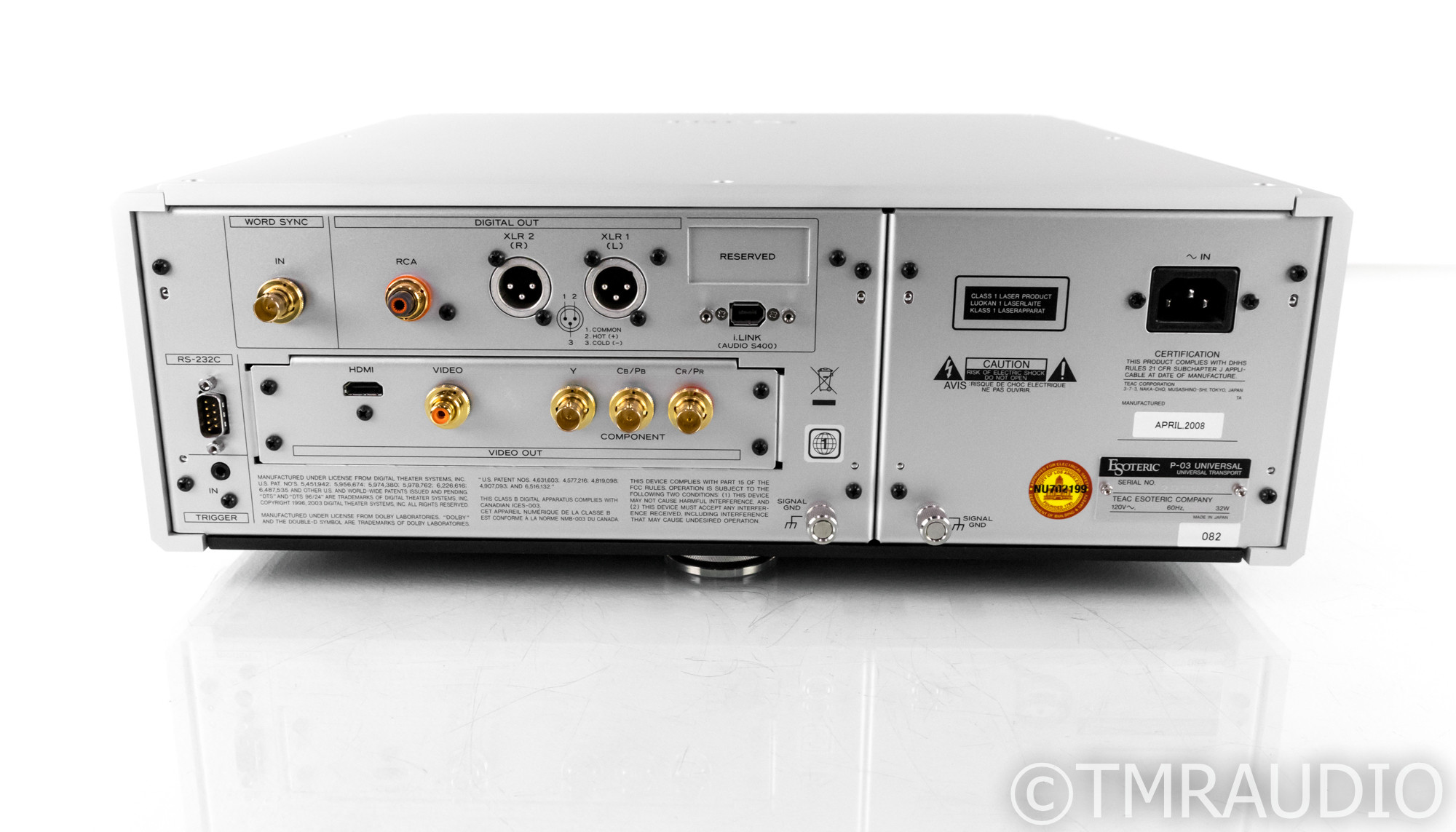 Esoteric P-03 Universal CD / SACD / DVD Transport