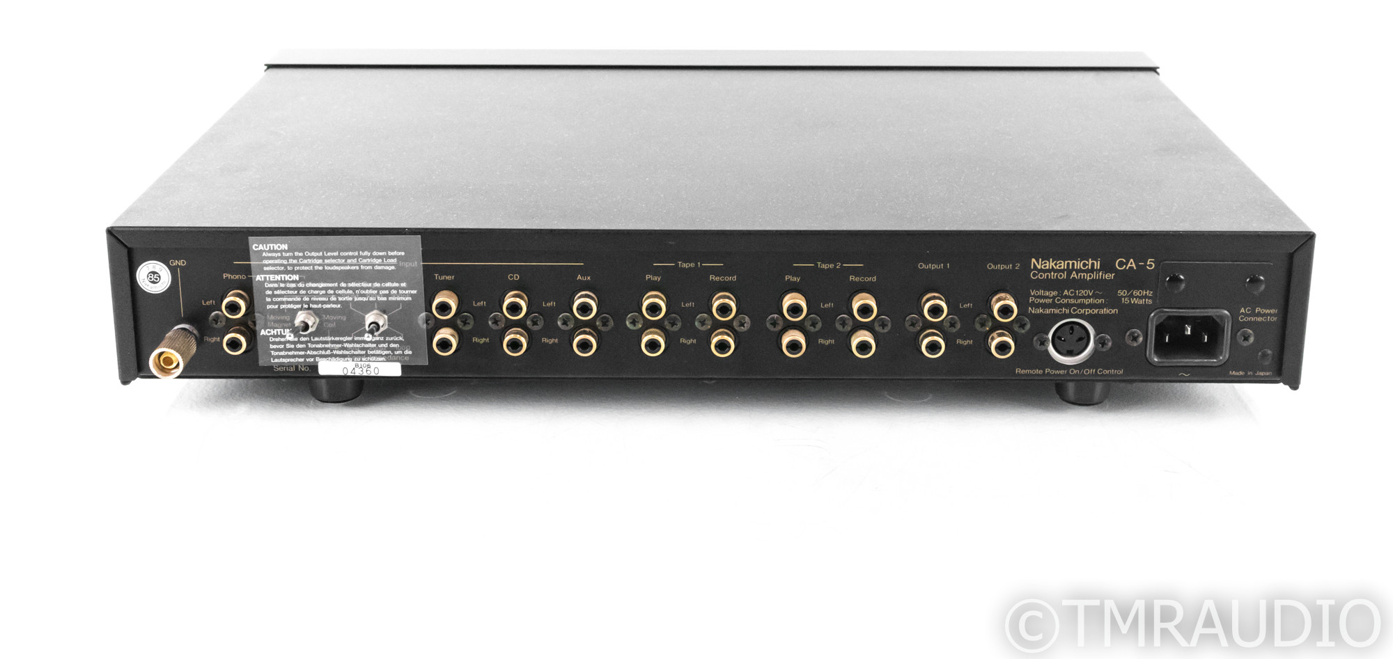 Nakamichi ナカミチ CA-50Ⅱ コントロールアンプ プリアンプ 希少