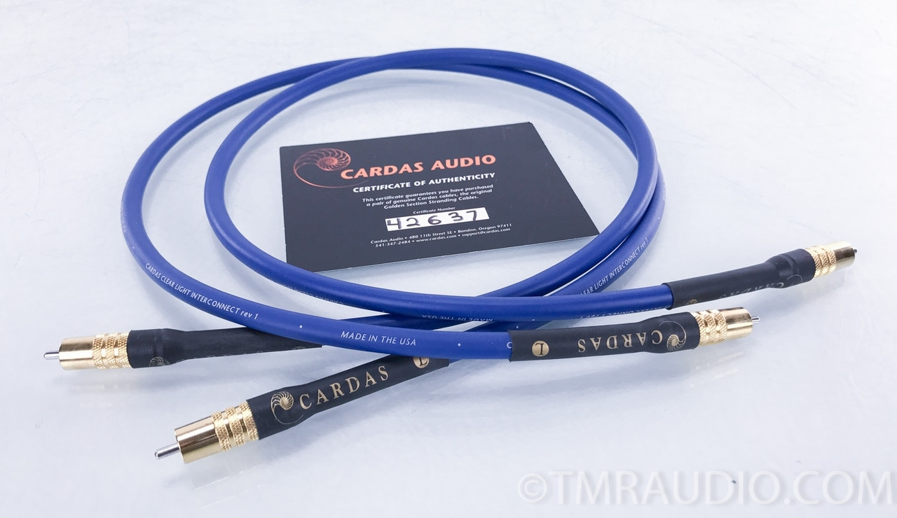 Cardas Clear Light RCA Cables