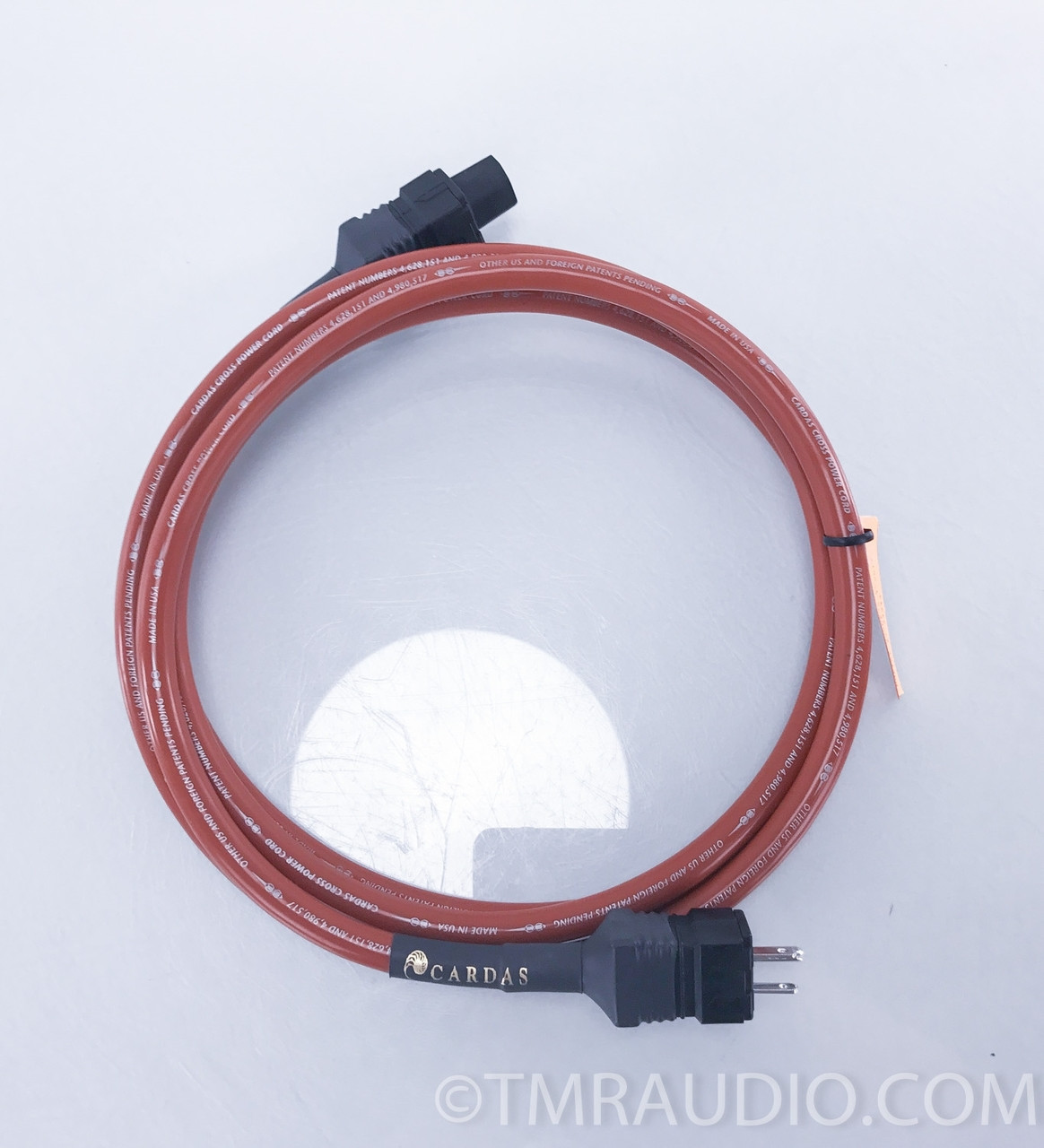 Cardas Cross Power Cable; 10ft AC Cord; Upgraded Furutech Connectors