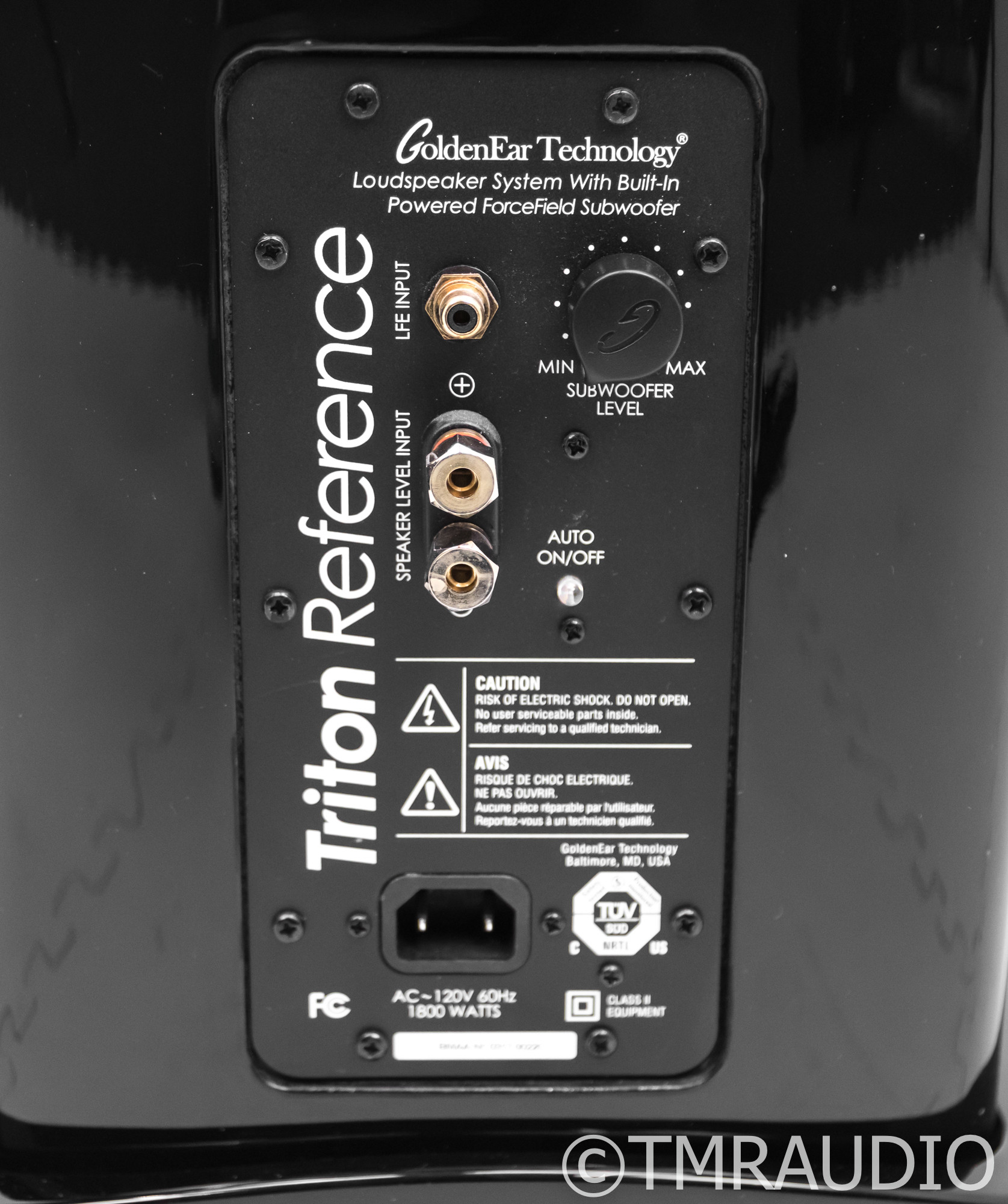 goldenear triton reference