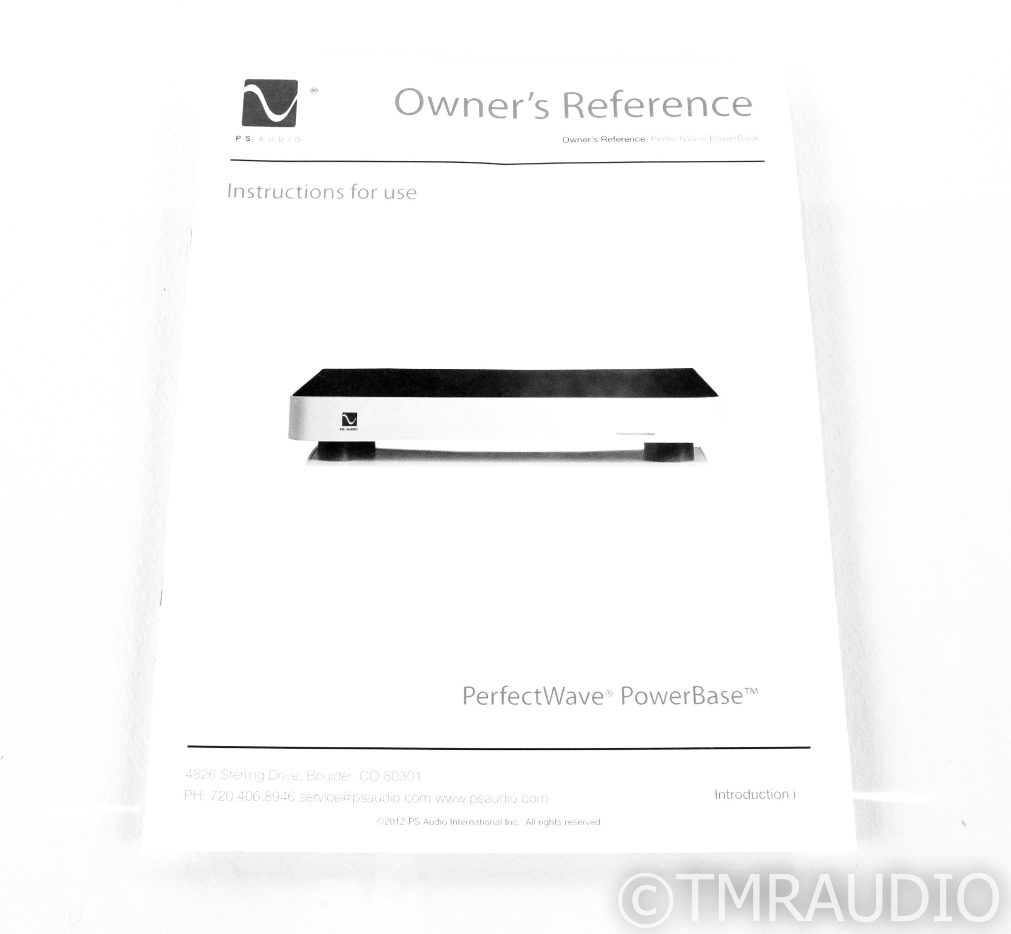 PS Audio PerfectWave PowerBase Vibration Isolation Platform