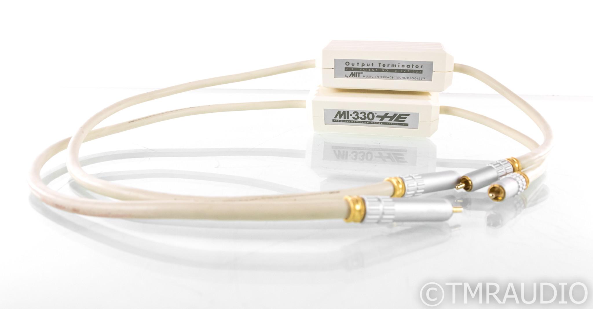 MIT MI-330 HE RCA Cables; 1m Pair Interconnects; MI330