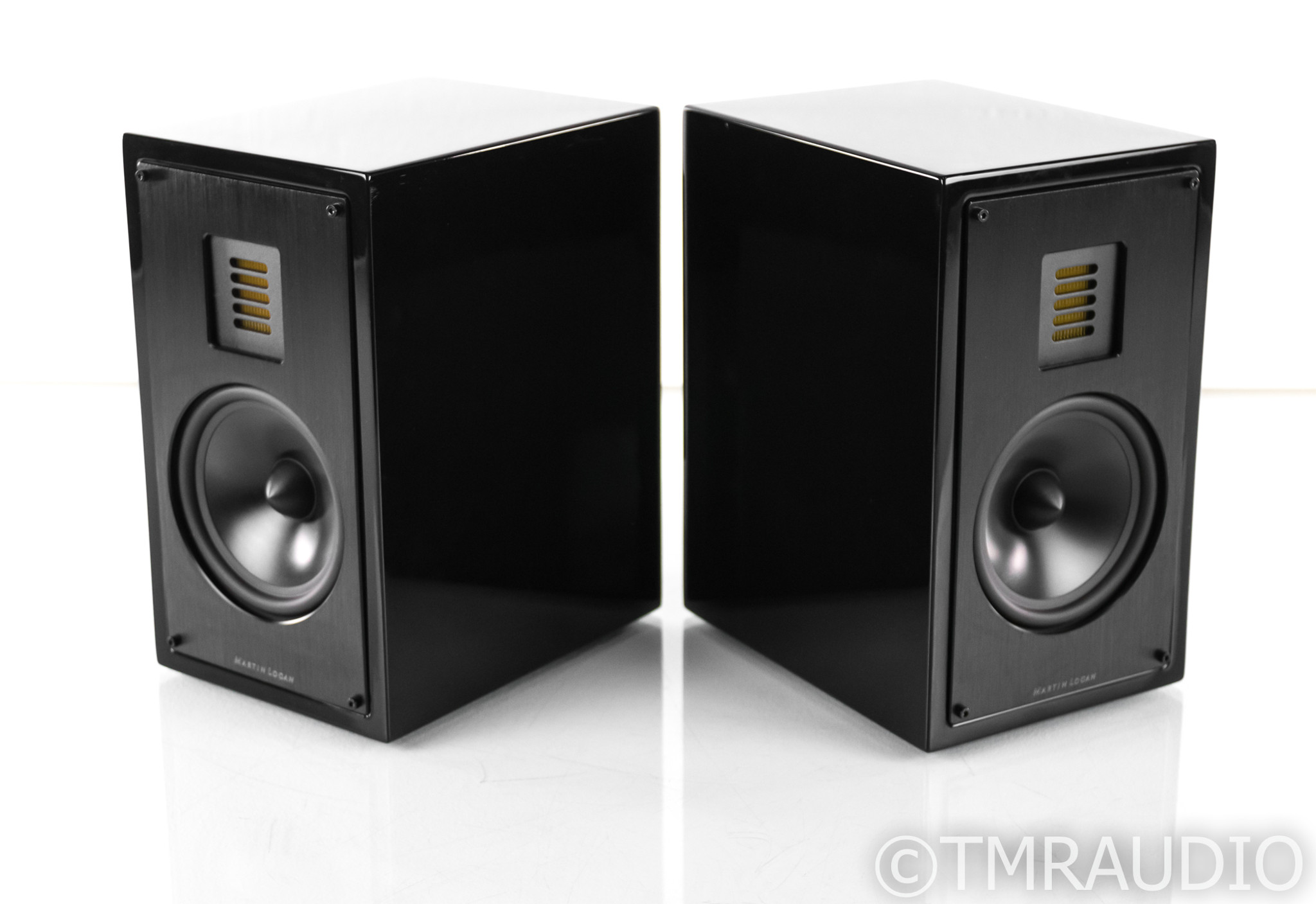 Martin Logan Motion LX16 Bookshelf Speakers; Gloss Black Pair The