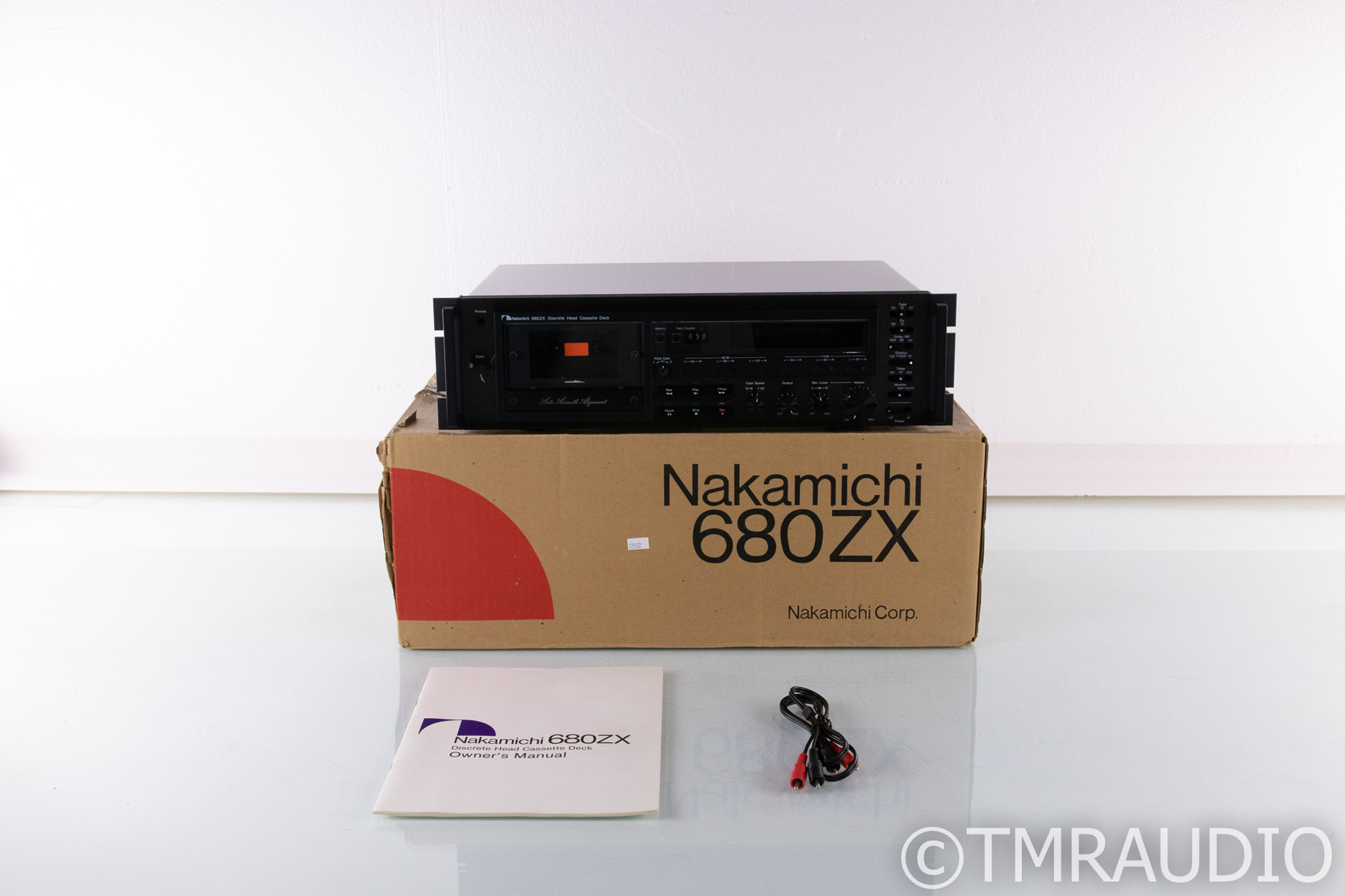 Nakamichi 680ZX Vintage Cassette Tape Recorder; 680-ZX; AS-IS (Won't Play  Tapes)