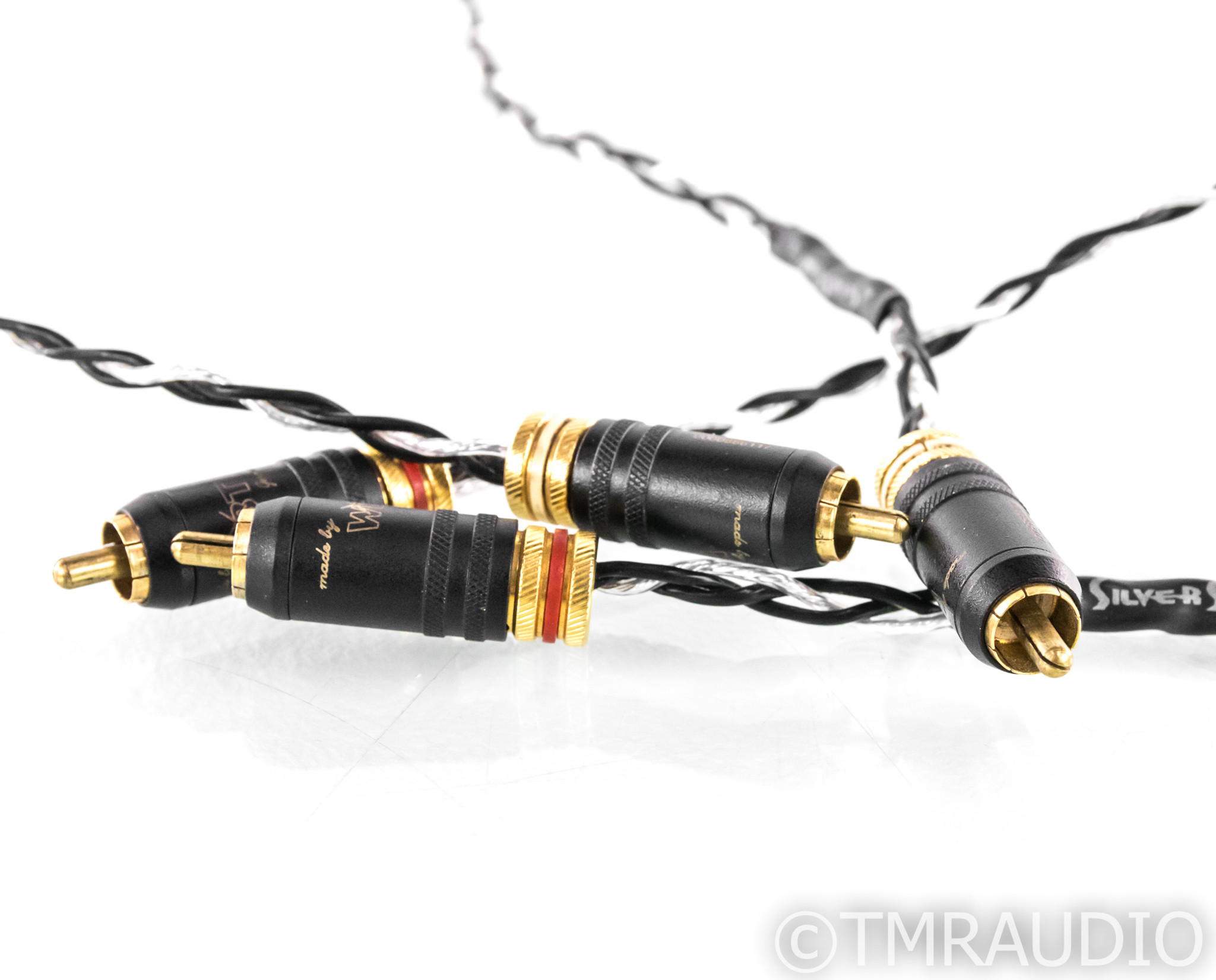 Kimber Kable Silver Streak SE RCA Cables; 1m Pair Interconnects w/ WBT-0147  - The Music Room