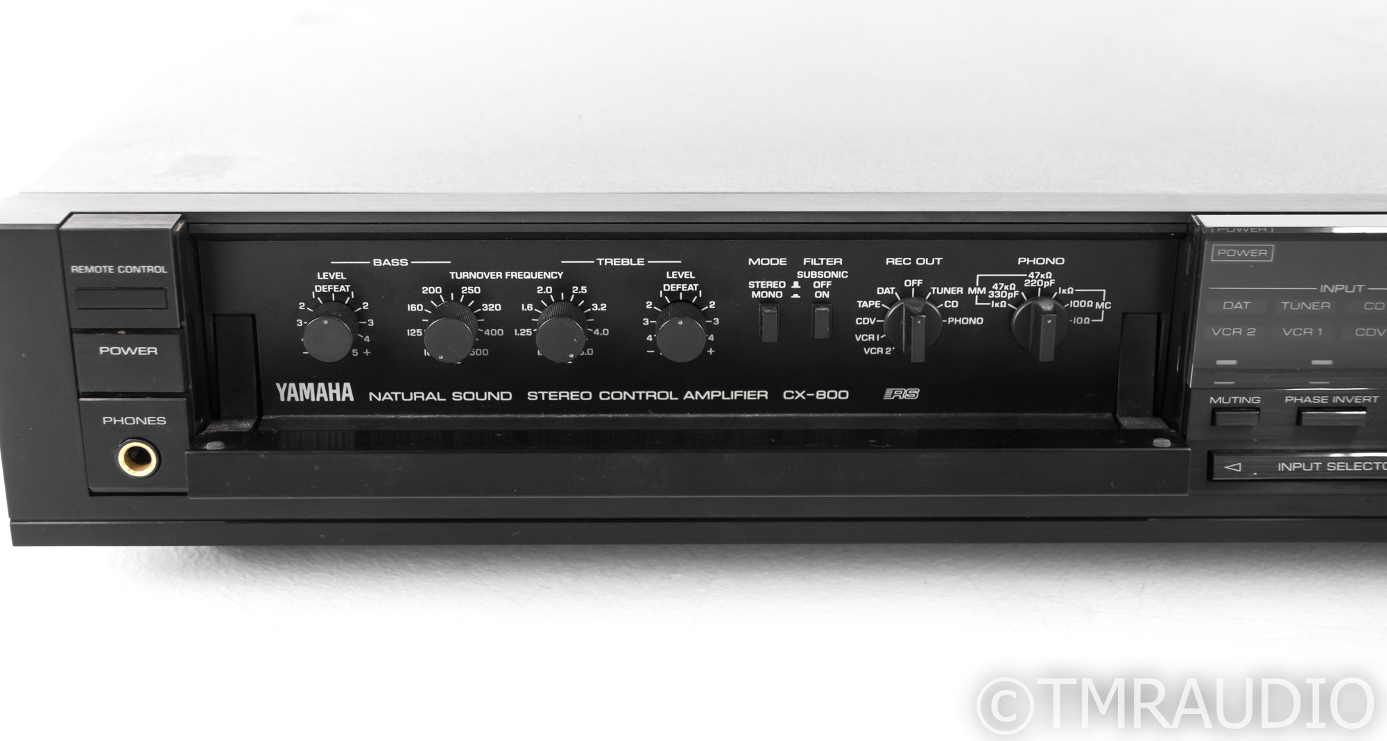 Yamaha Cx 800 U Vintage Stereo Preamplifier Cx800u Mm Mc Phono