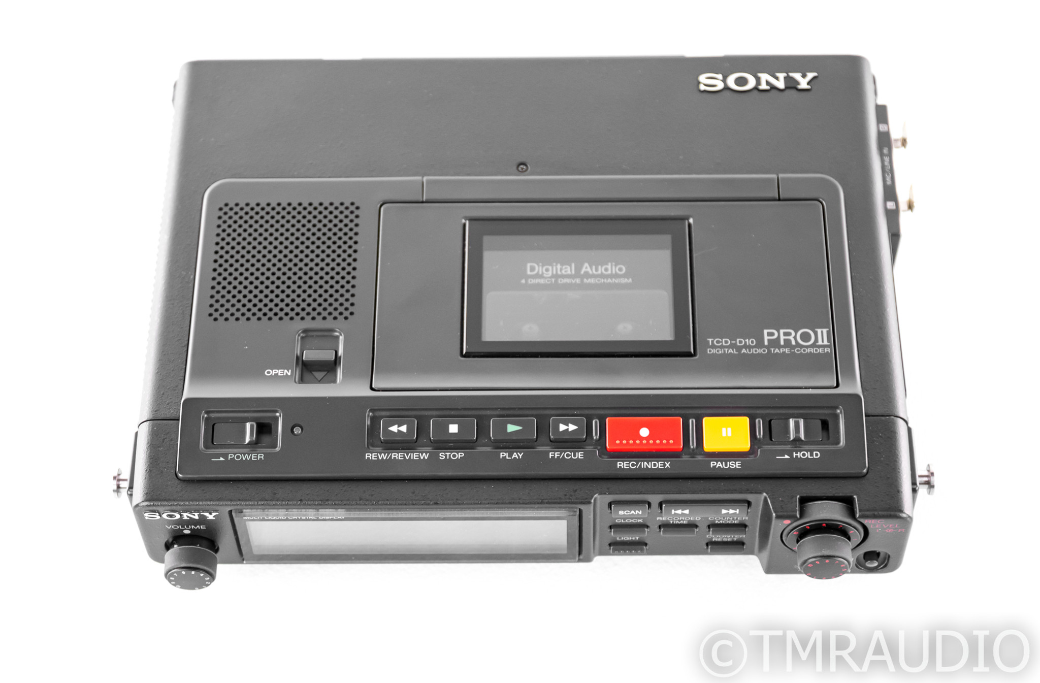 Sony TCD-D10 Pro II Vintage Portable DAT Recorder; TCDD10PROII; US Model