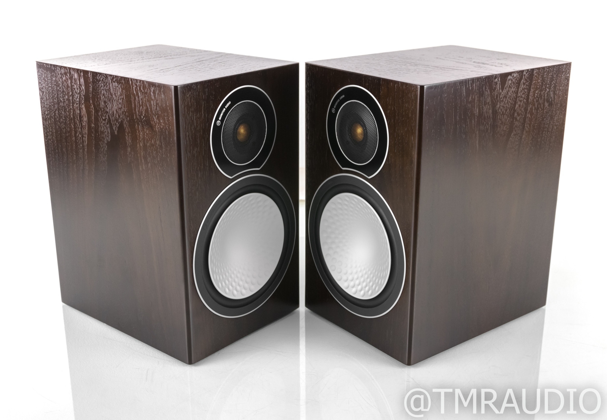 Monitor Audio Silver 2 Bookshelf Speakers; Walnut Pair - The