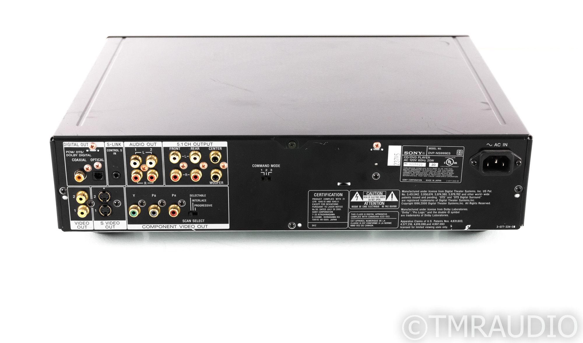 Sony DVP-NS999ES SACD / DVD Player