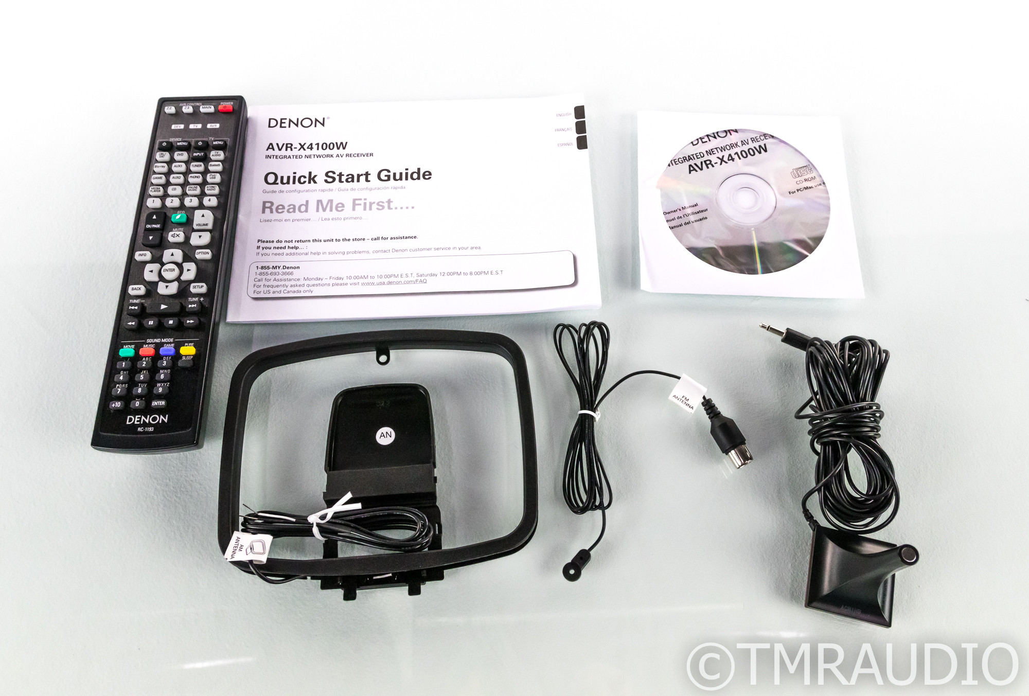 Denon AVR-X4100W 7.2 Channel Home Theater Receiver