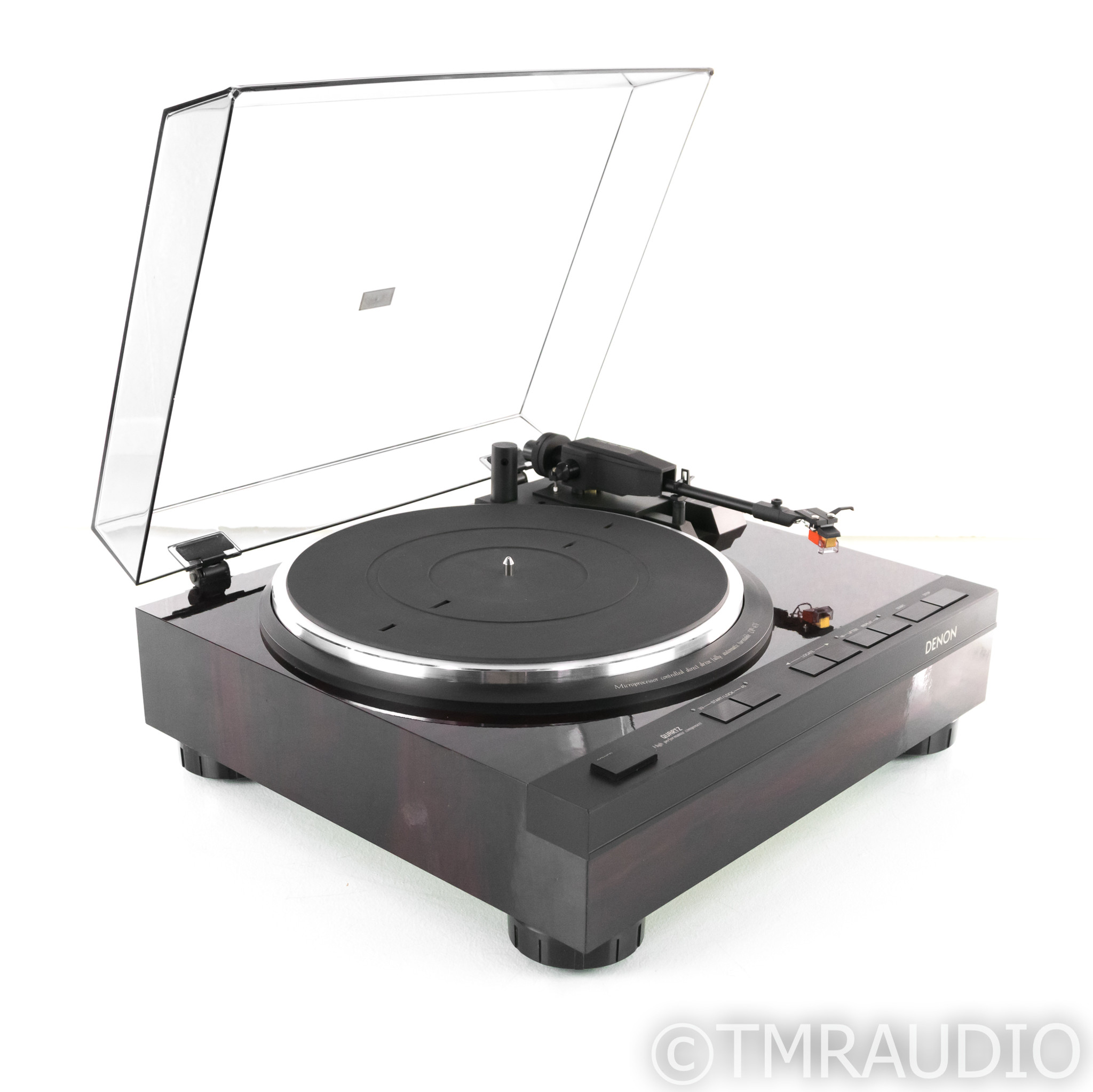 Denon DP-47F Direct Drive Turntable; DP47F; Audio Technica AT130E MM  Cartridge