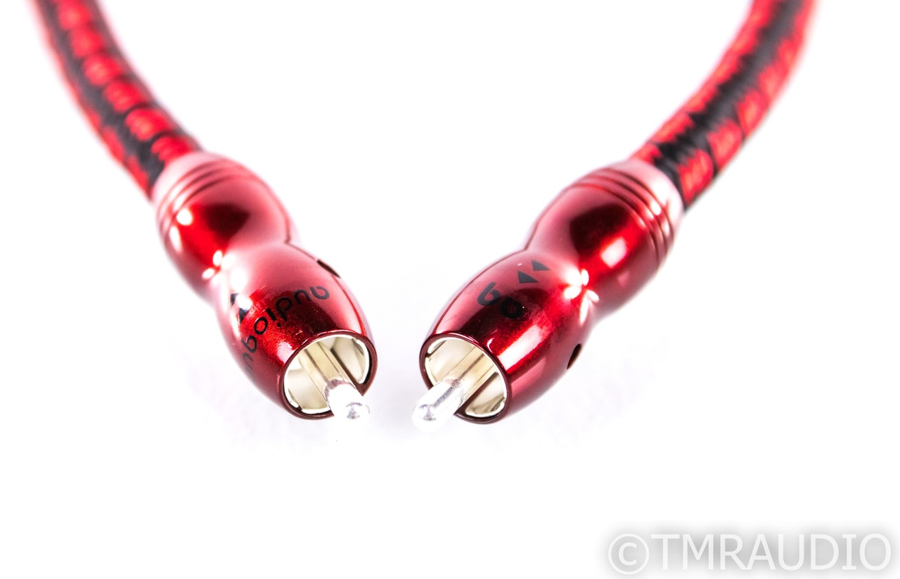 AudioQuest King Cobra RCA Cables; .5m Pair Interconnects (New) The