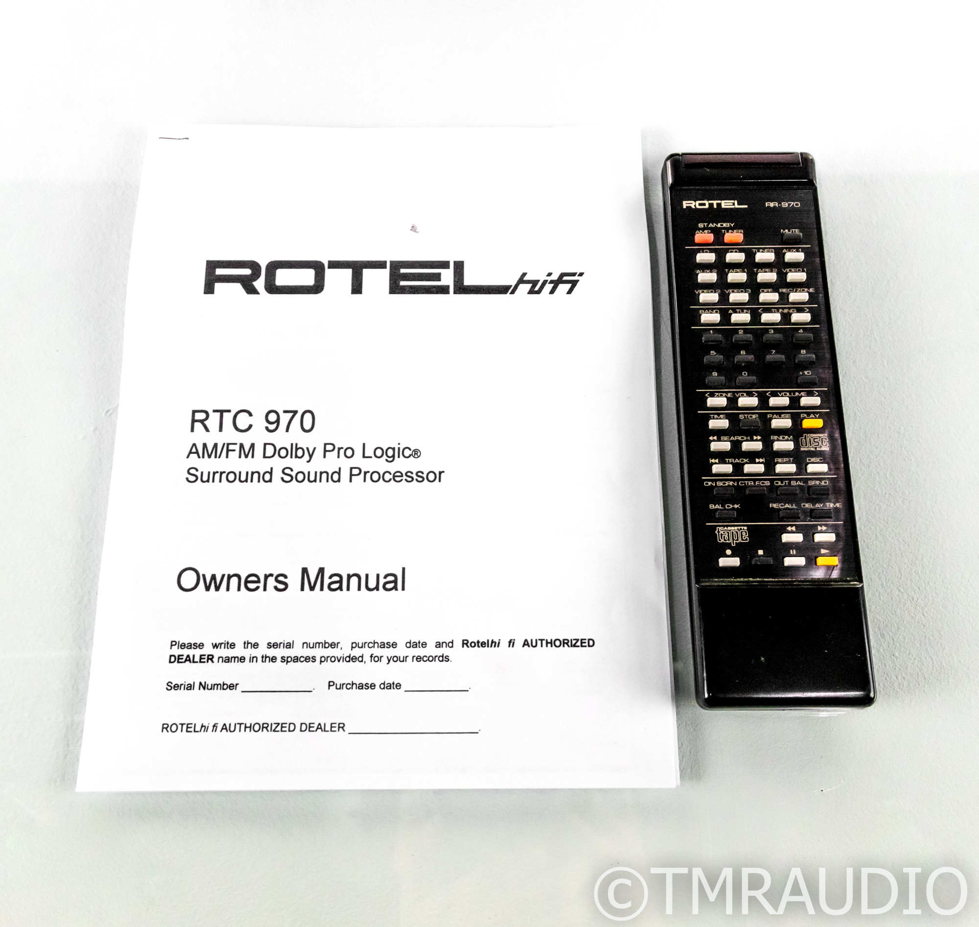 Rotel RTC-970 5.1 Channel Home Theater Processor