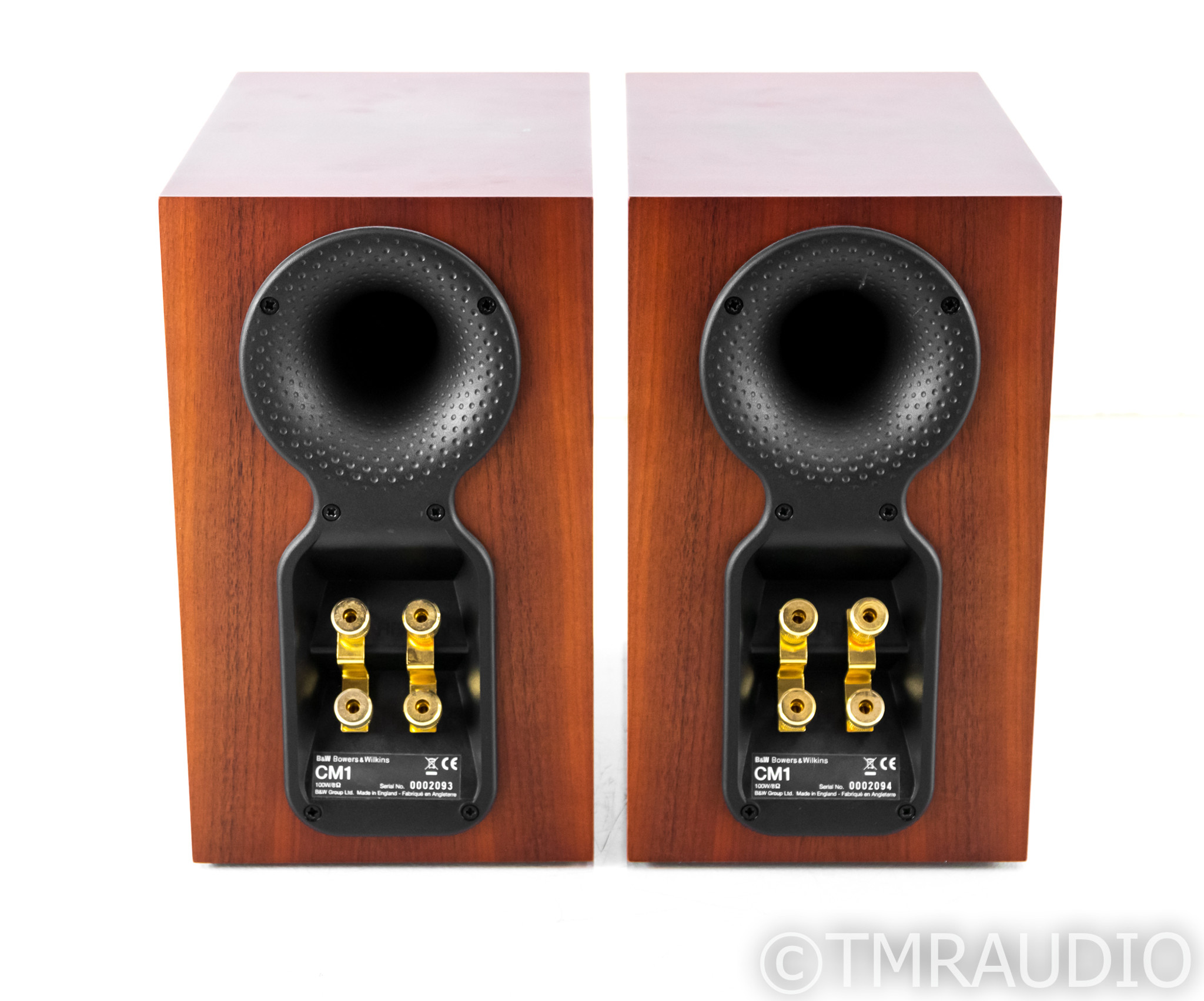 B&W CM1 Bookshelf Speakers; Rosenut Pair; CM-1 - The Music Room
