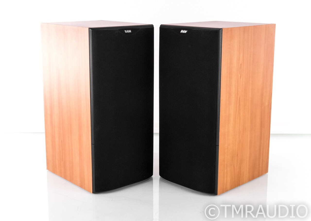 B&W DM602 Bookshelf Speakers; DM-602; Cherry Pair - The Music Room