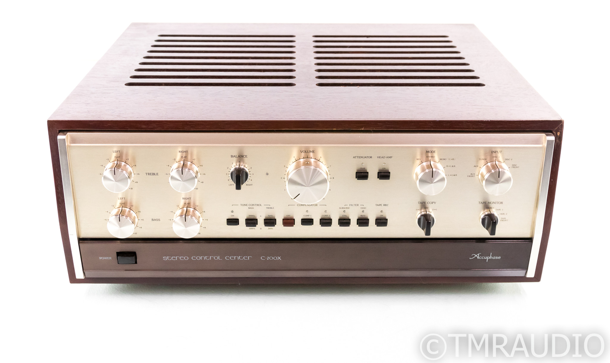 Ａｃｃｕｐｈａｓｅ　Ｃ－２００Ｘ　【動作品　美品】 Accuphase C-200X Vintage Stereo Preamplifier; C200X; MM/MC