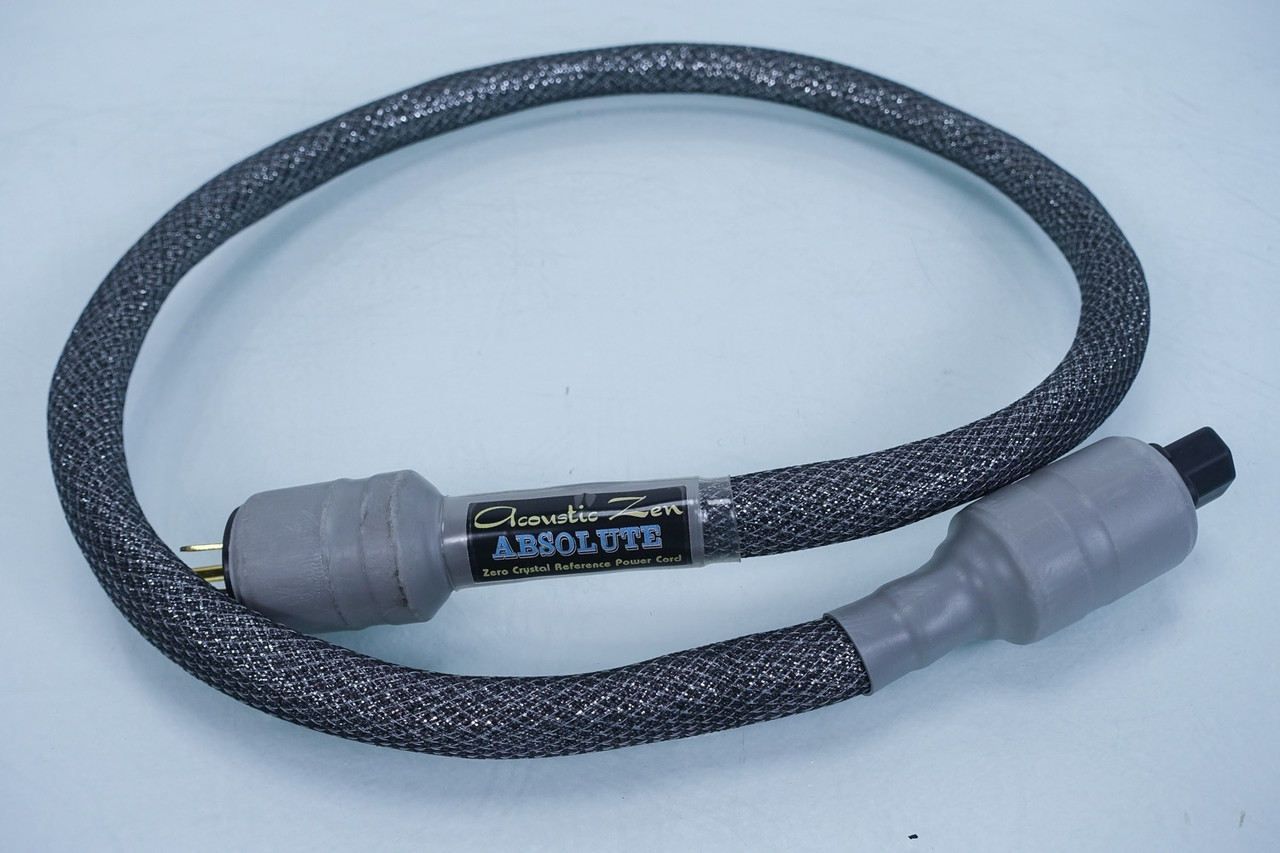 Acoustic Zen Absolute 15a AC 4' Power Cord / Cable The Music Room