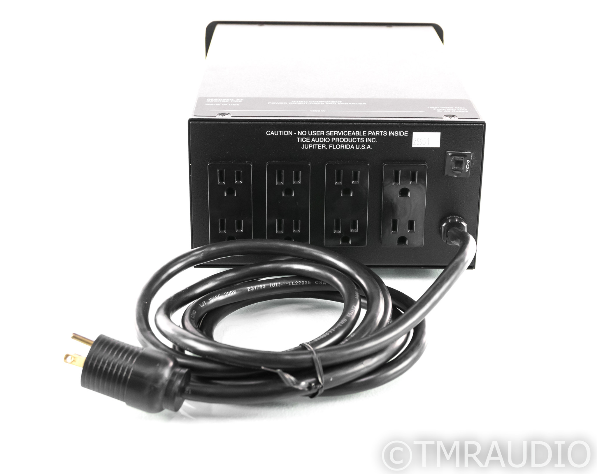 Tice Solo Video Power Conditioner; 15A - The Music Room