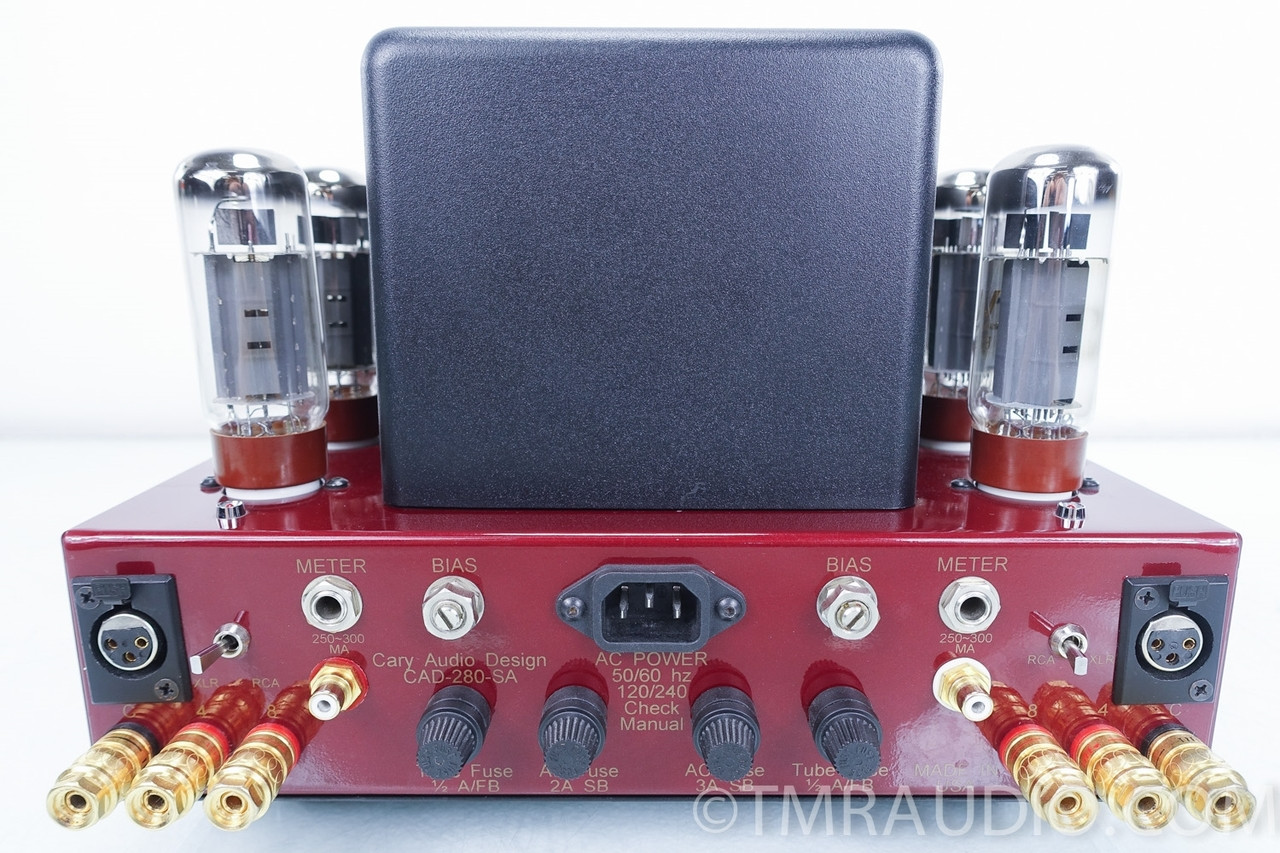 Cary Audio CAD280SA V12 Tube Amplifier in Factory Box The Music Room
