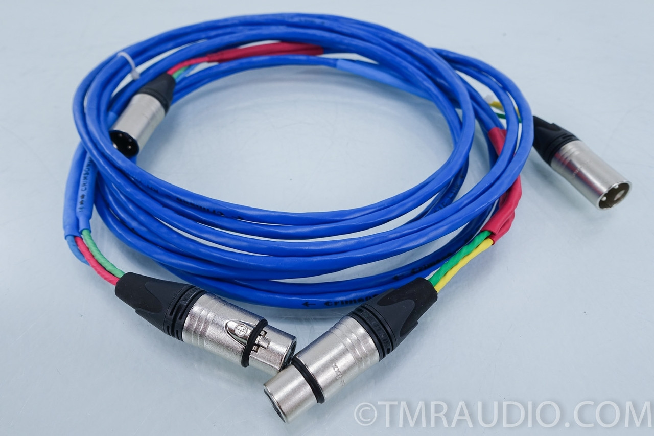 Crimson RM Music Link Balanced Cables; XLR Cables; 2 Meter Pair The