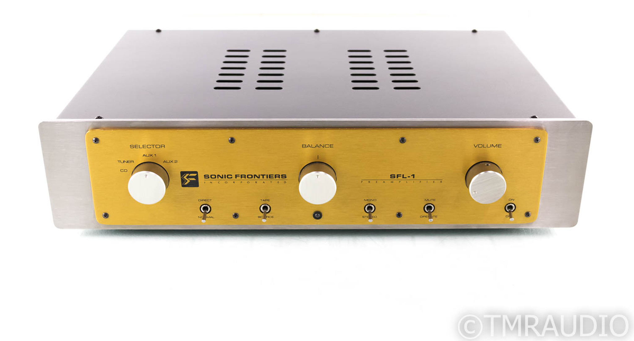 Sonic Frontiers SFL-1 Stereo Tube Preamplifier; SFL1; Recapped; Upgrades