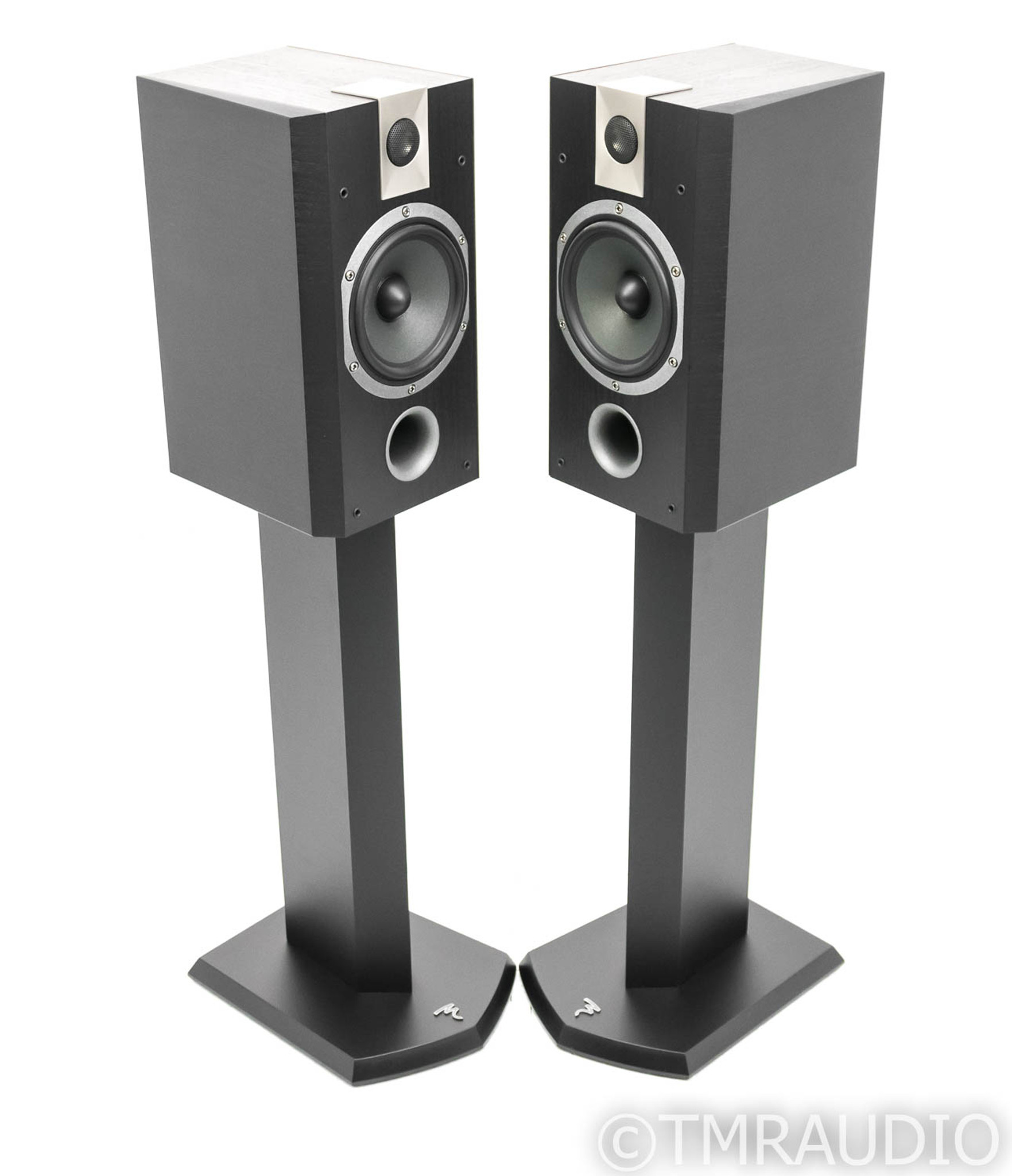 Focal Chorus 706V Bookshelf Speakers; Black Ash Pair w/ 24