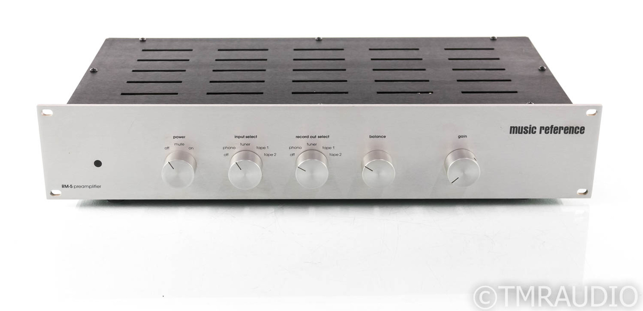 Music Reference RM-5 Vintage Stereo Tube Preamplifier; RM5; MM Phono