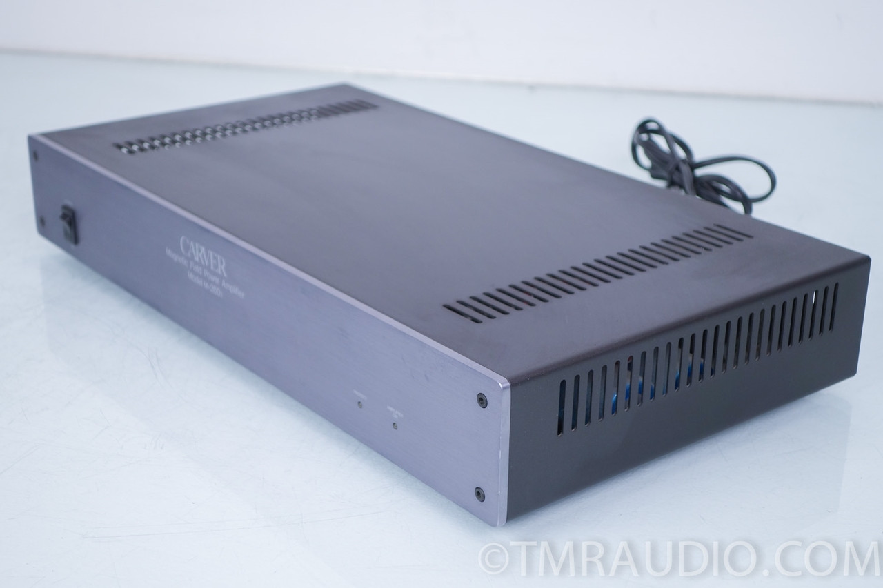 Carver M200t Field Power Amplifier; Stereo Power Amp The