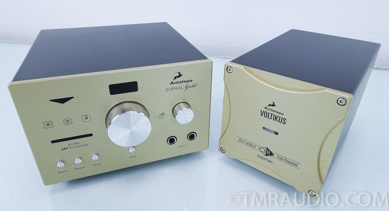 その他 Antelope Audio VOLTIKUS Antelope Zodiac Gold DAC w/ Voltikus PSU; D/A Converter; Linear