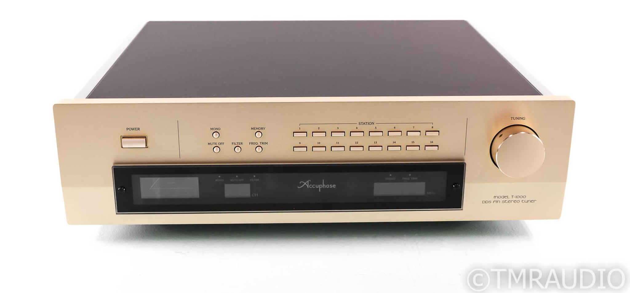 Accuphase DDS FM STEREOTUNER T-1000ジャンク！ - オーディオ機器