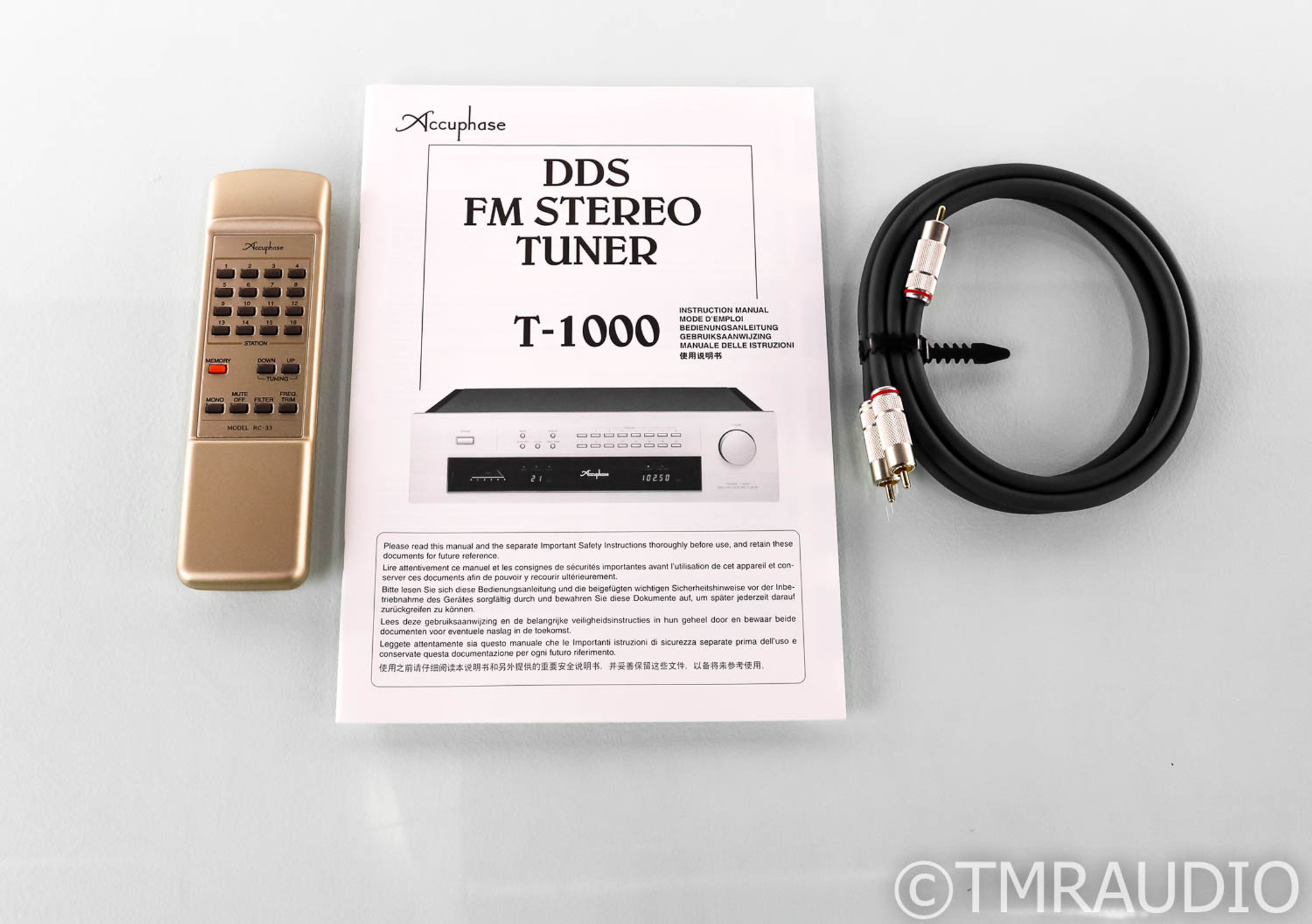 新品ショップ Accuphase CD用リモコン(remote) 適応機種：DP-450