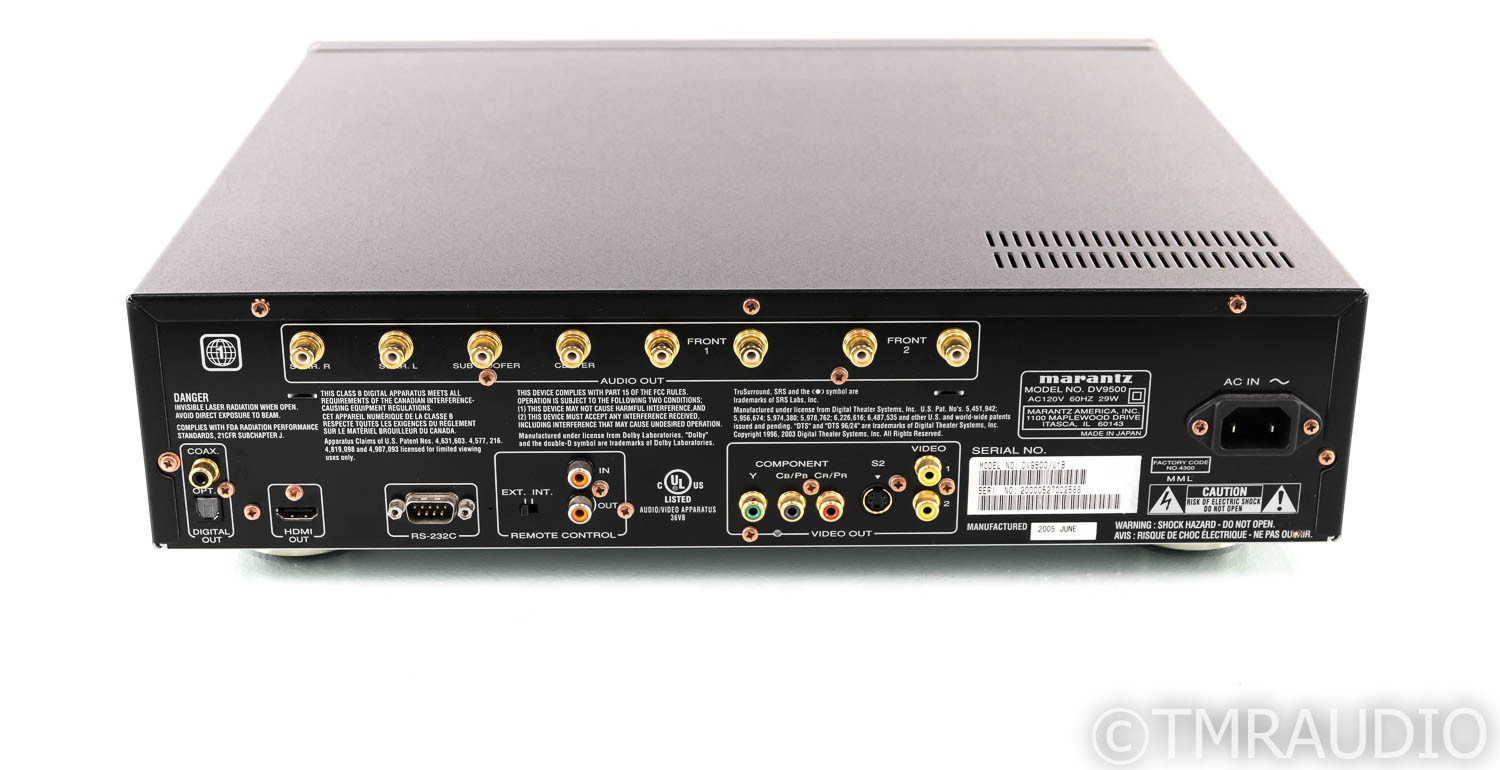 marantz DV9600 DVD CD/SACDプレーヤー(ジャンク扱い) marantz DV9600 DVD CD/SACDプレーヤー(ジャンク扱い) Marantz DV 9600