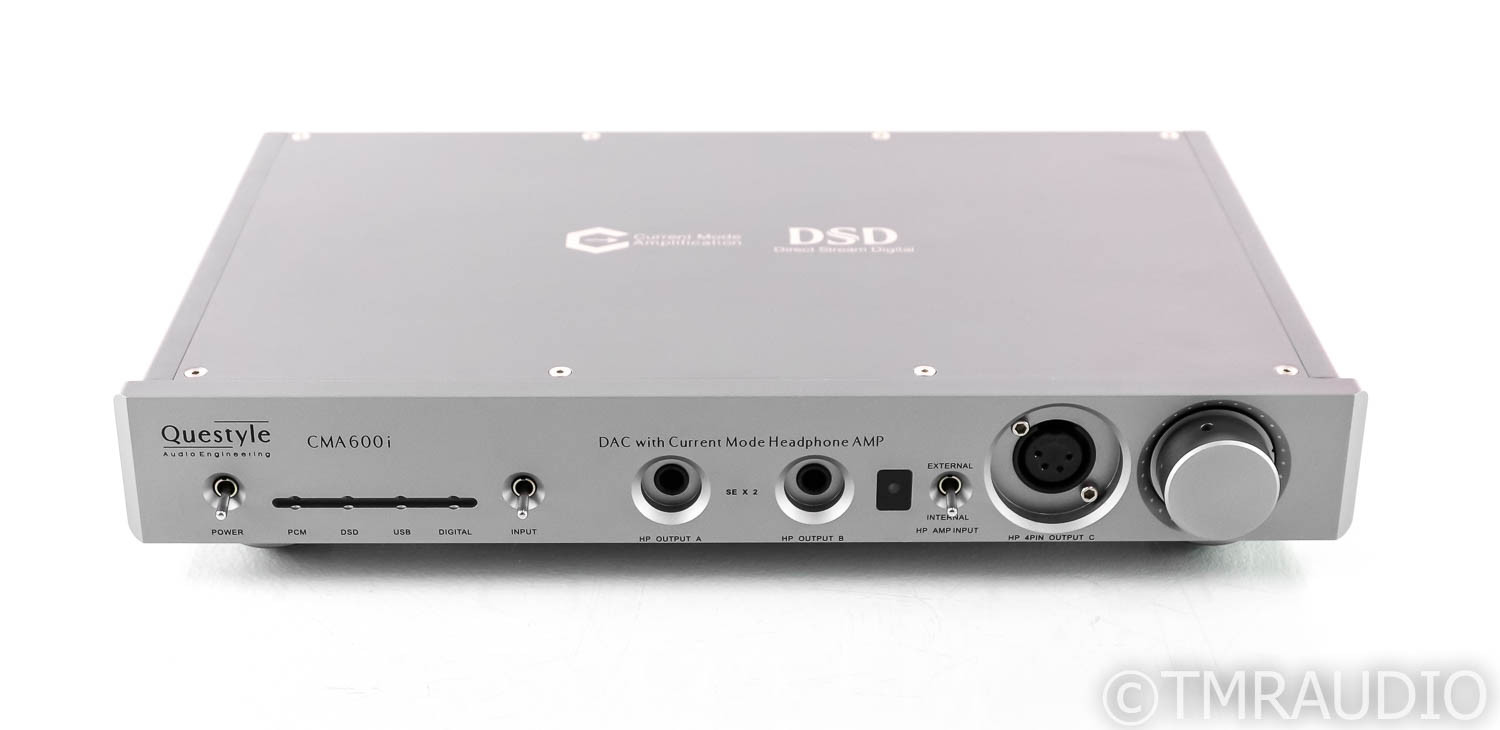 Questyle CMA600i DAC / Balanced Headphone Amplifier; DSD; Space Grey