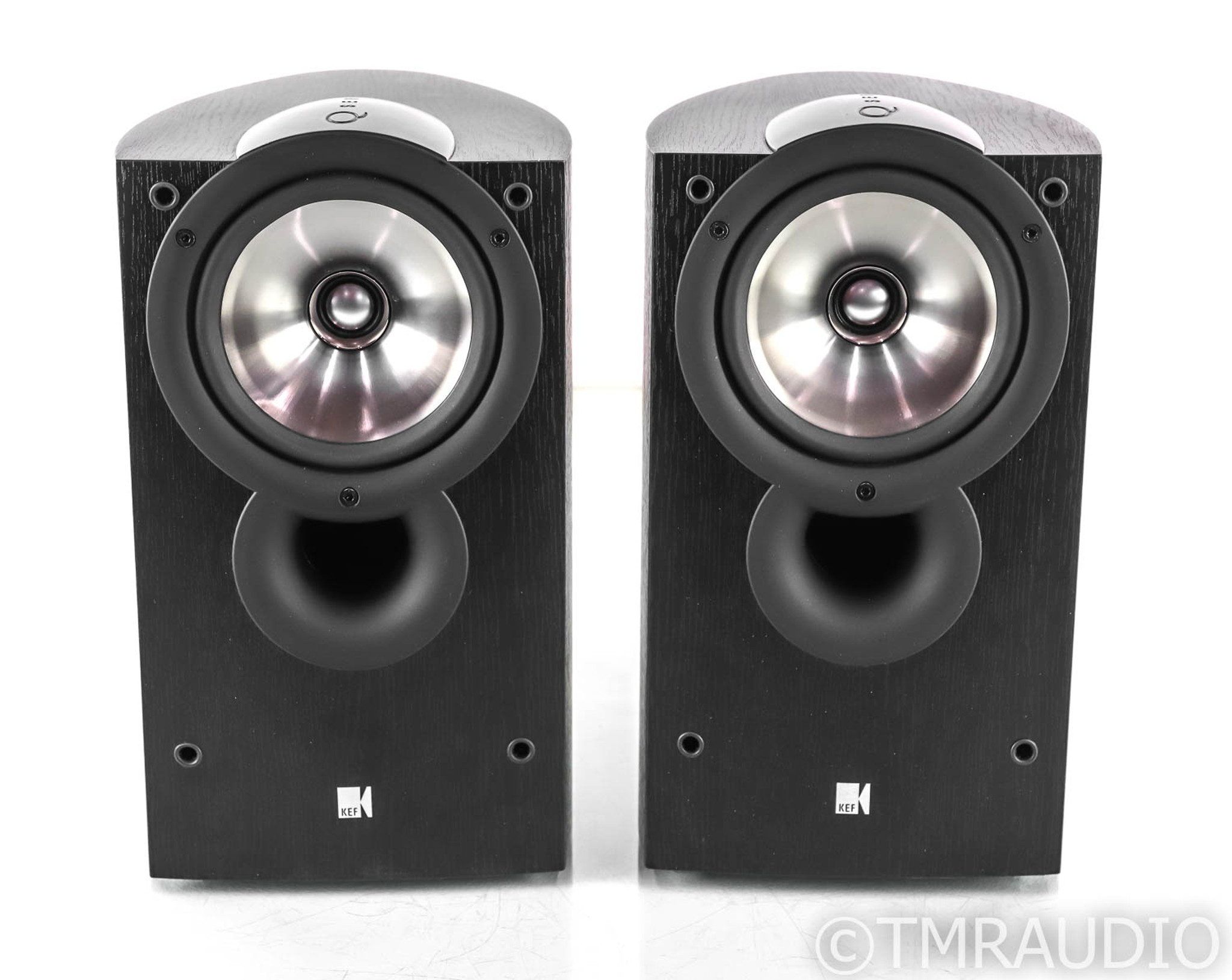 KEF iQ1 Bookshelf Speakers; Black Pair; iQ-1 (SOLD)