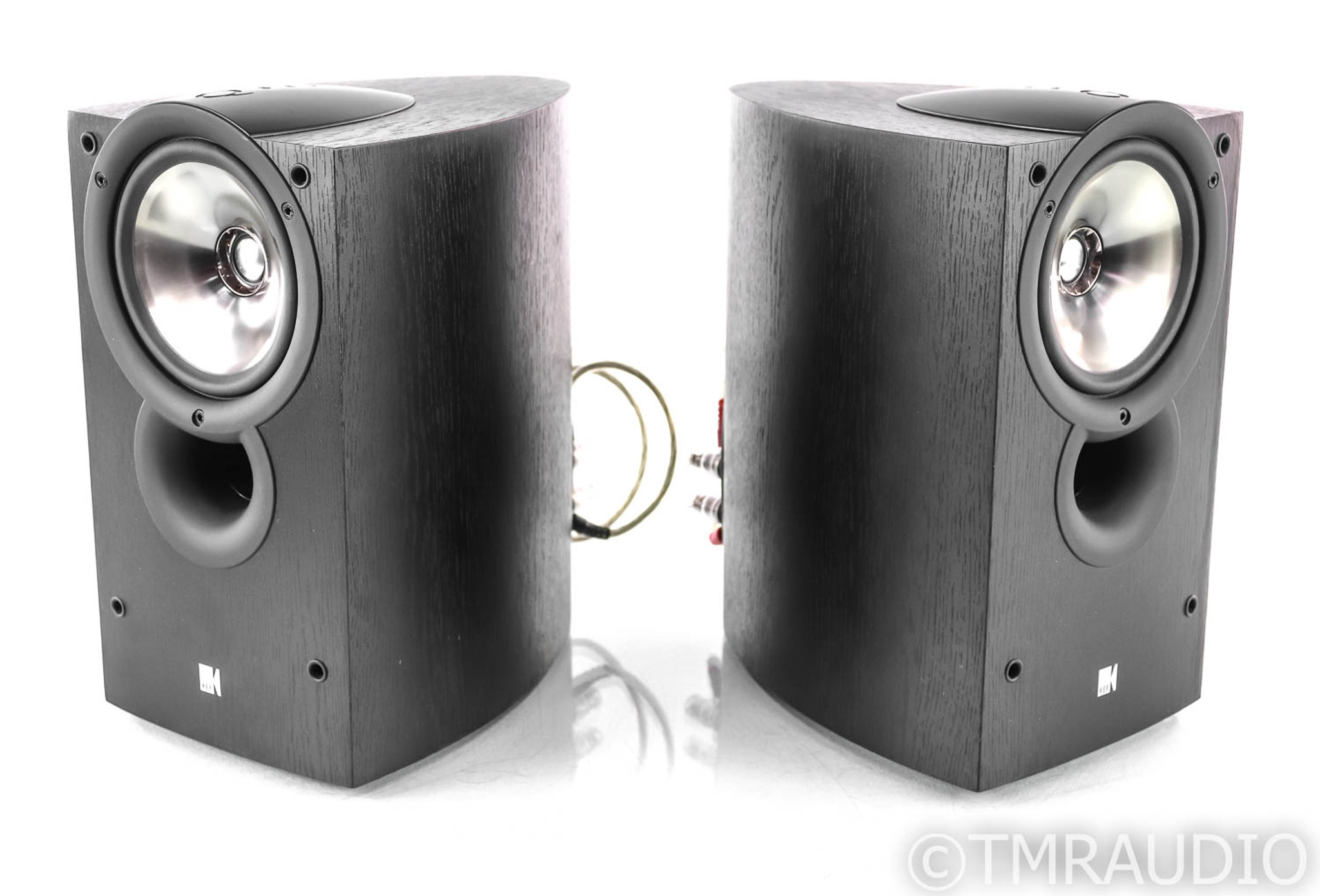 KEF iQ1 Bookshelf Speakers; Black Pair; iQ-1 (SOLD)