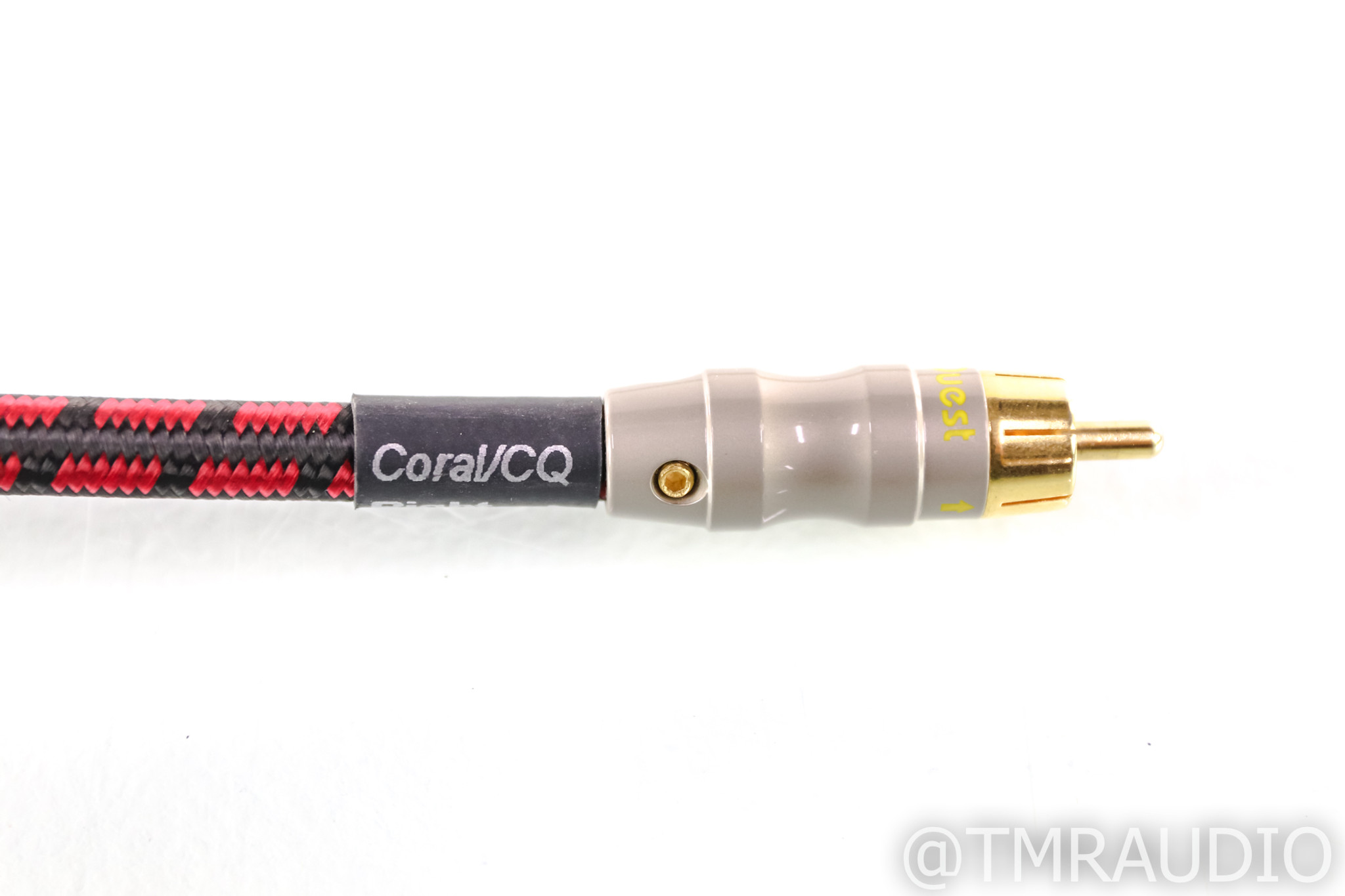 AudioQuest Coral/CQ RCA Cables; 1m Pair - The Music Room